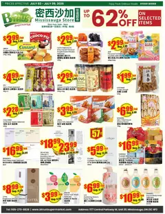 Preview of Btrust Supermarket weekly flyer - Mississauga from shop Btrust Supermarket valid from Jul 3, 2026
