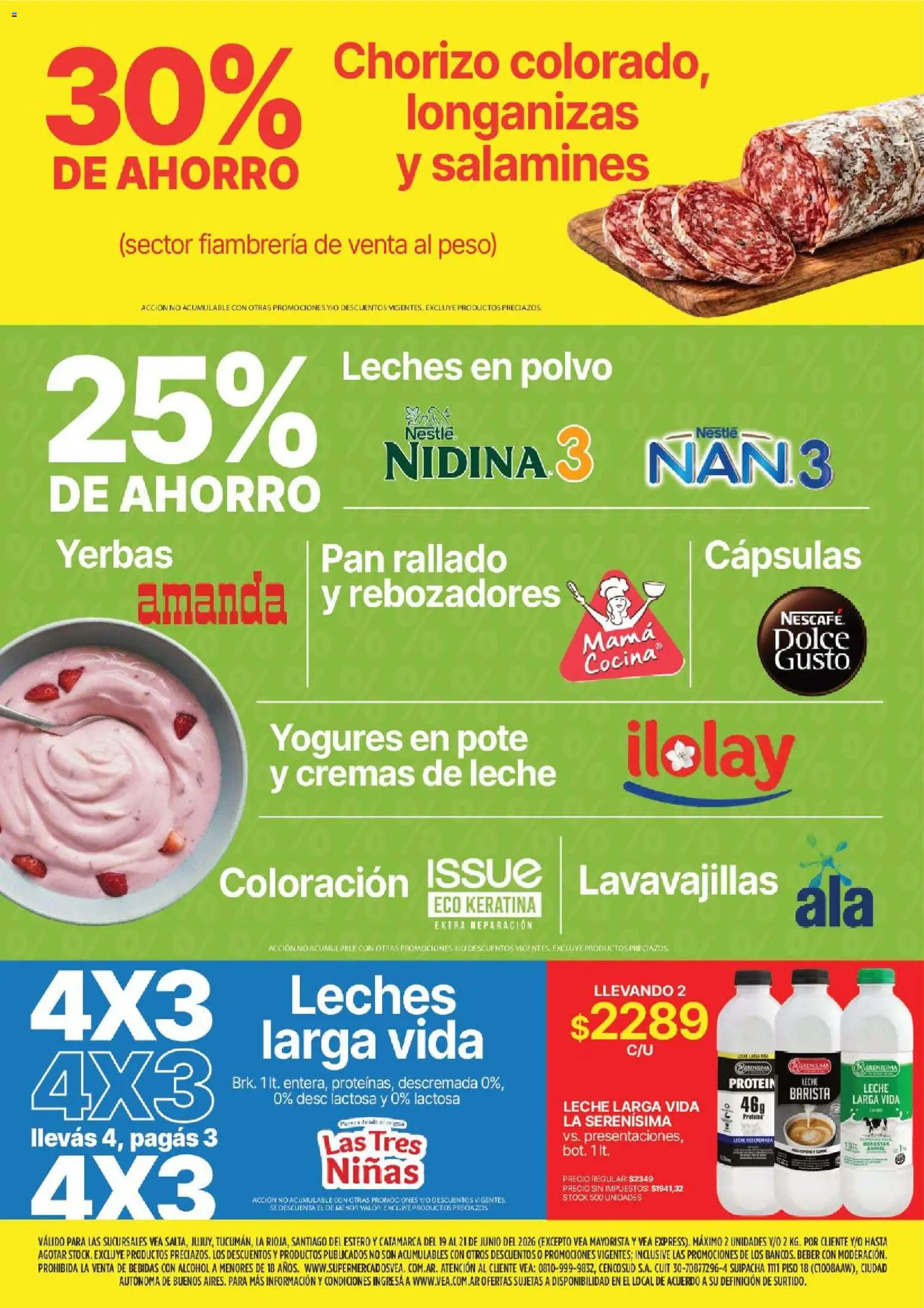 Vea - Fin de semana de Ahorro │ válido desde el 19.06.2026 | Página: 8