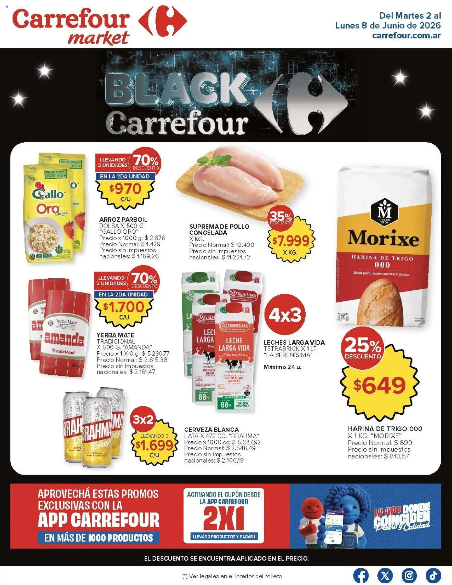 Carrefour Market catálogo │ válido desde el 02.06.2026 | Página: 1