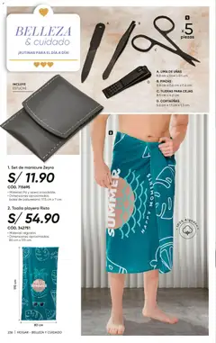 Vista previa de folleto Azzorti catálogo - Campaña 8 de la Azzorti válido desde 18.05.2026 | Página: 238 | Productos: Toalla, Bolsa