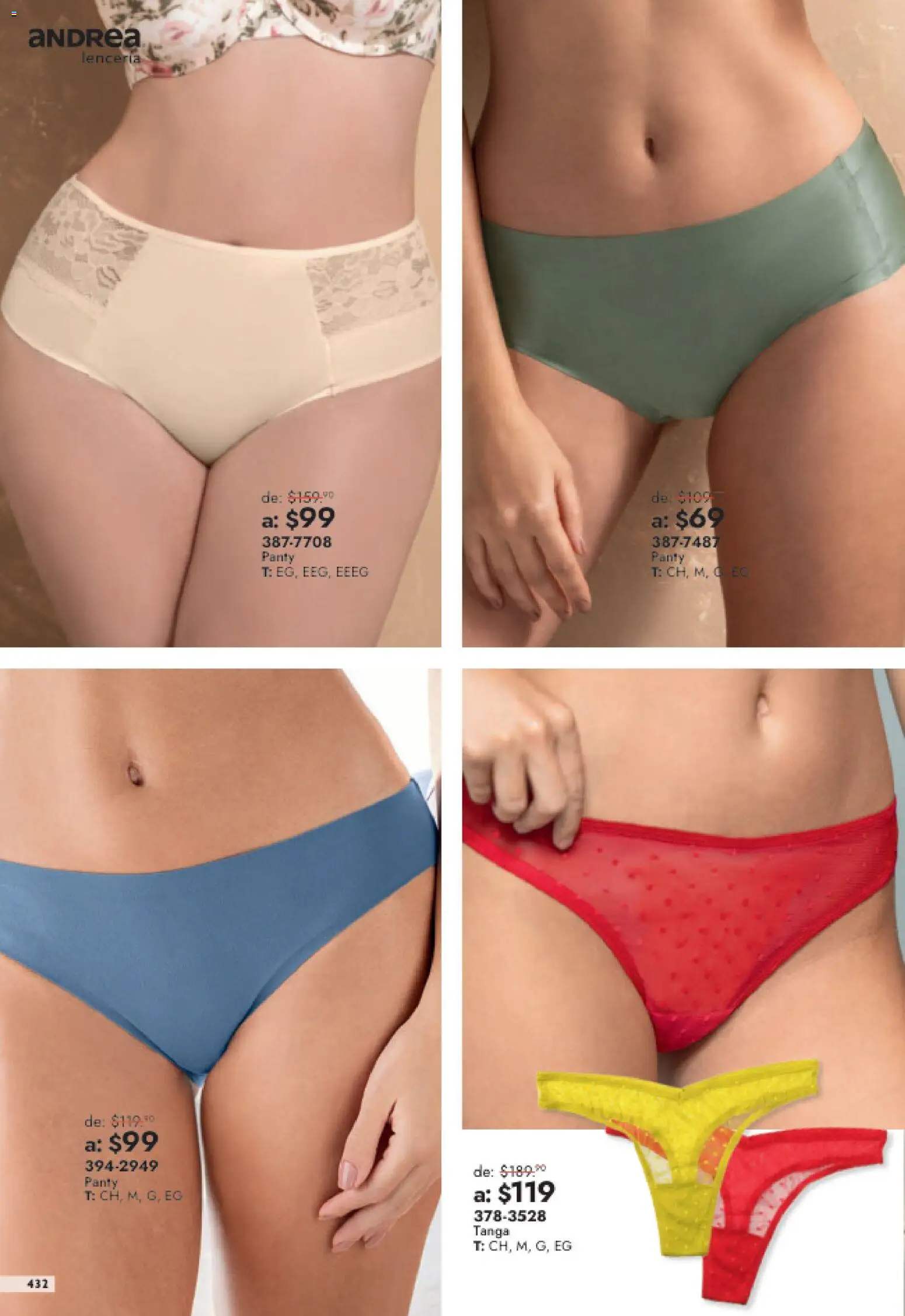 Nuevas ofertas de Andrea válidas en toda la República Mexicana desde el 26/07/2026. ¡Encuentra las mejores ofertas en Andrea catálogo Outlet! | Página: 432