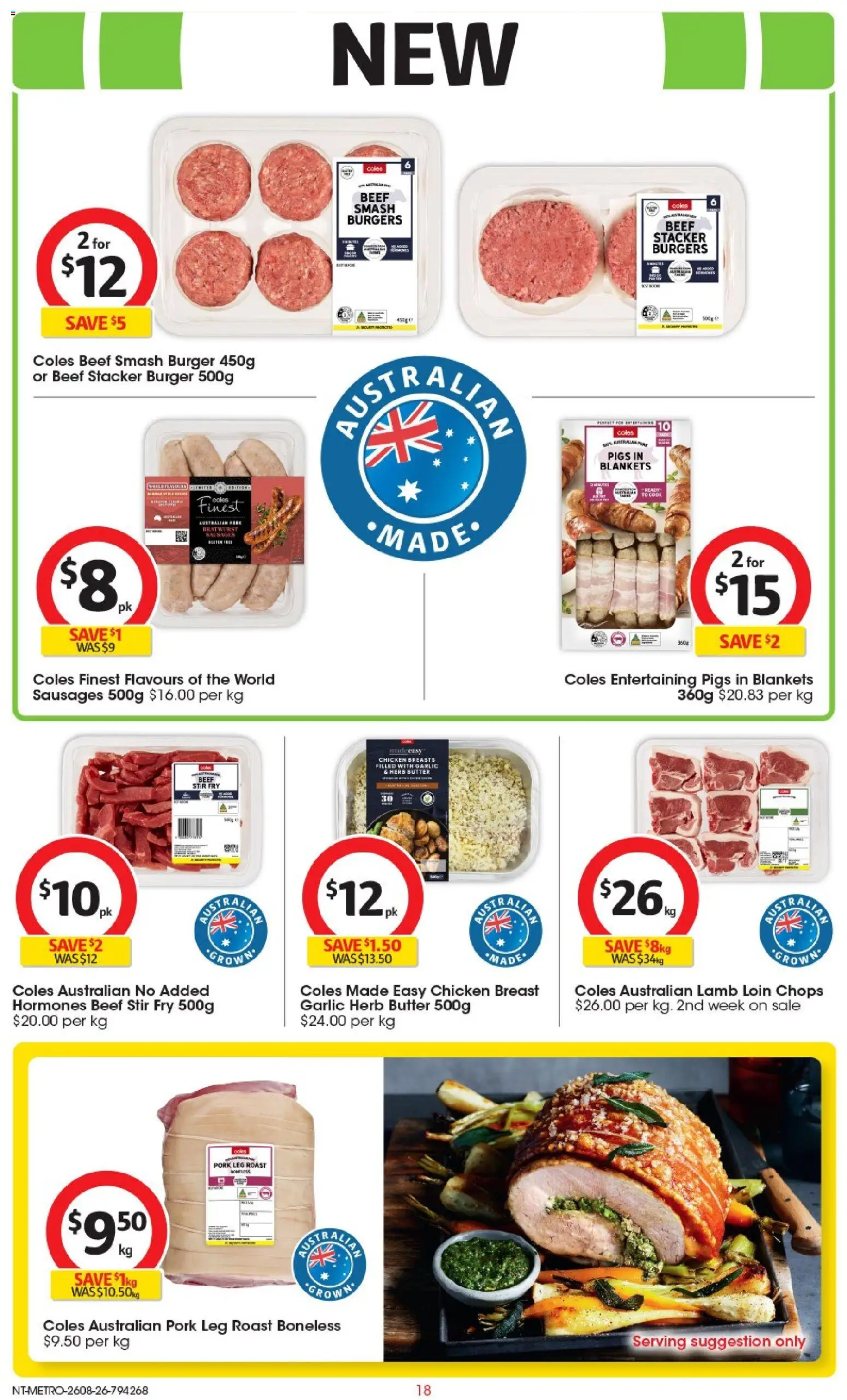 Coles catalogue - valid from 26/08/2026 | Page: 18