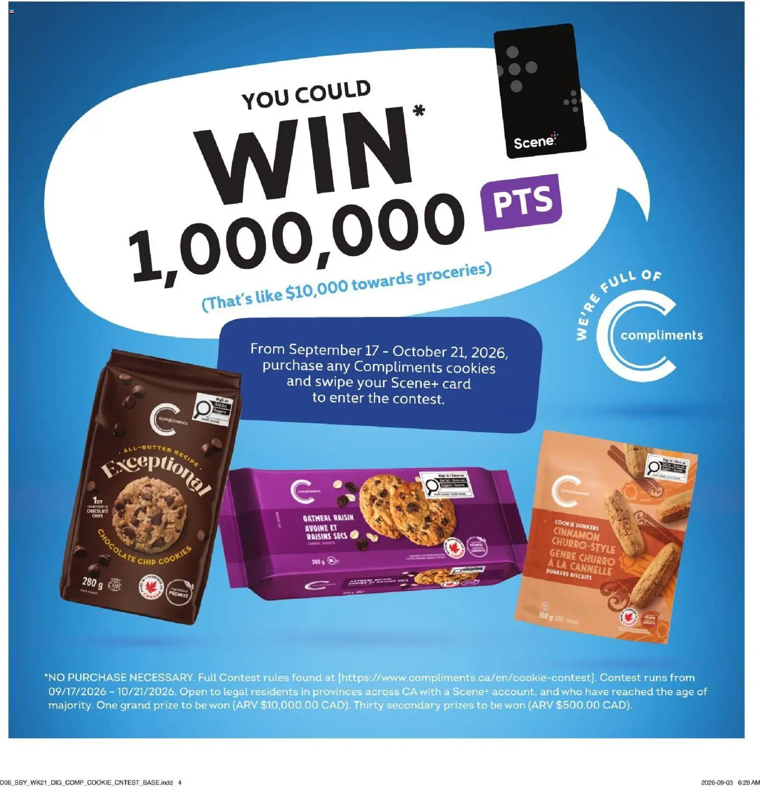 Safeway flyer valid from Sep 17, 2026 | Page: 17 | Products: Chips, Cookies, Biscuits, Chocolate