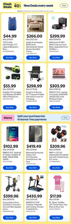 Preview of Walmart weekly flyer from shop Walmart valid from Sep 17, 2026 | Page: 11 | Products: Garbage bags, Sponge, Detergent, Oil