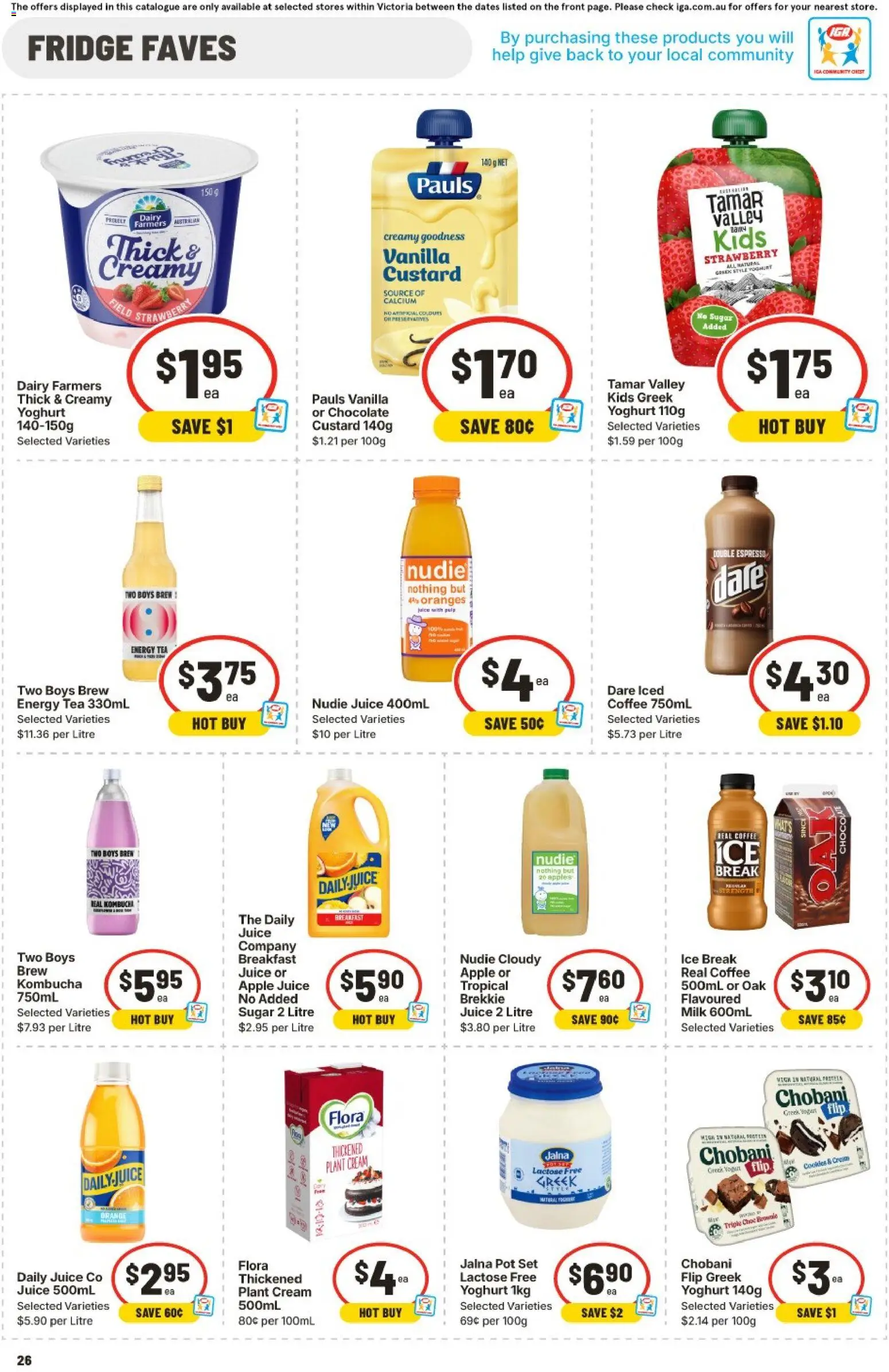 Ritchies catalogue - valid from 11.03.2026 | Page: 25 | Products: Milk, Apples, Sugar, Fridge
