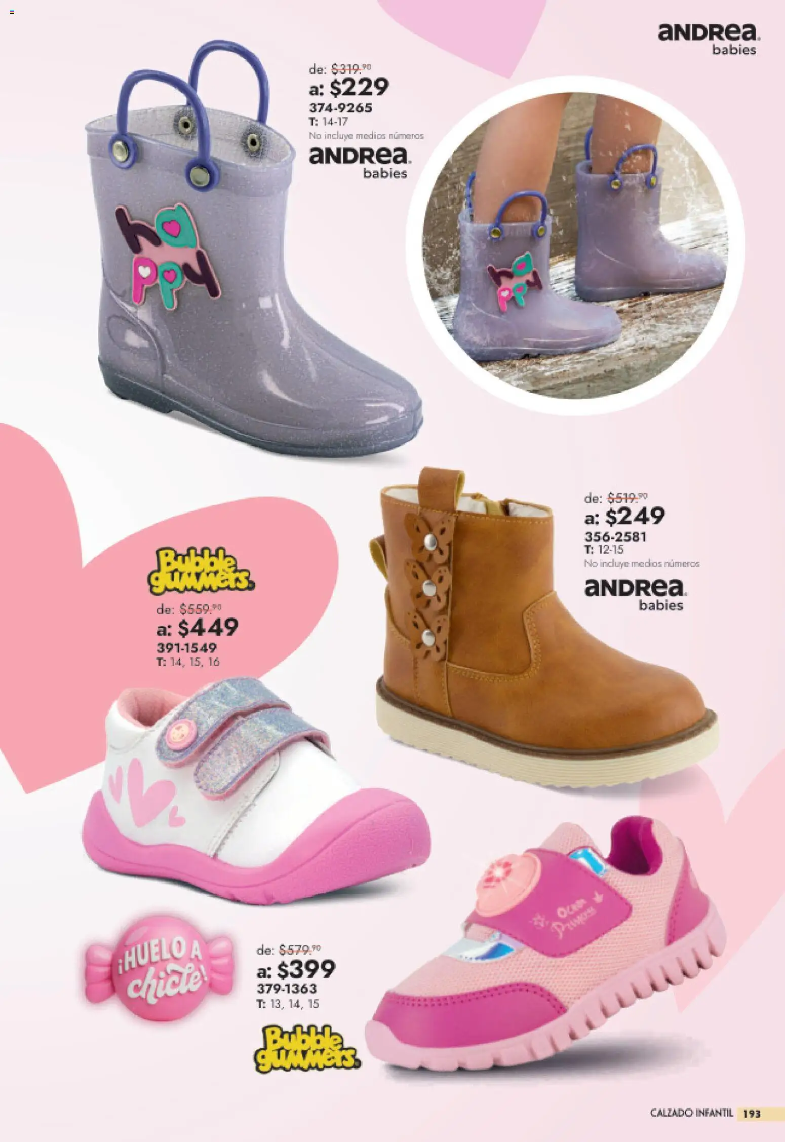 Nuevas ofertas de Andrea válidas en toda la República Mexicana desde el 26/07/2026. ¡Encuentra las mejores ofertas en Andrea catálogo Outlet! | Página: 193