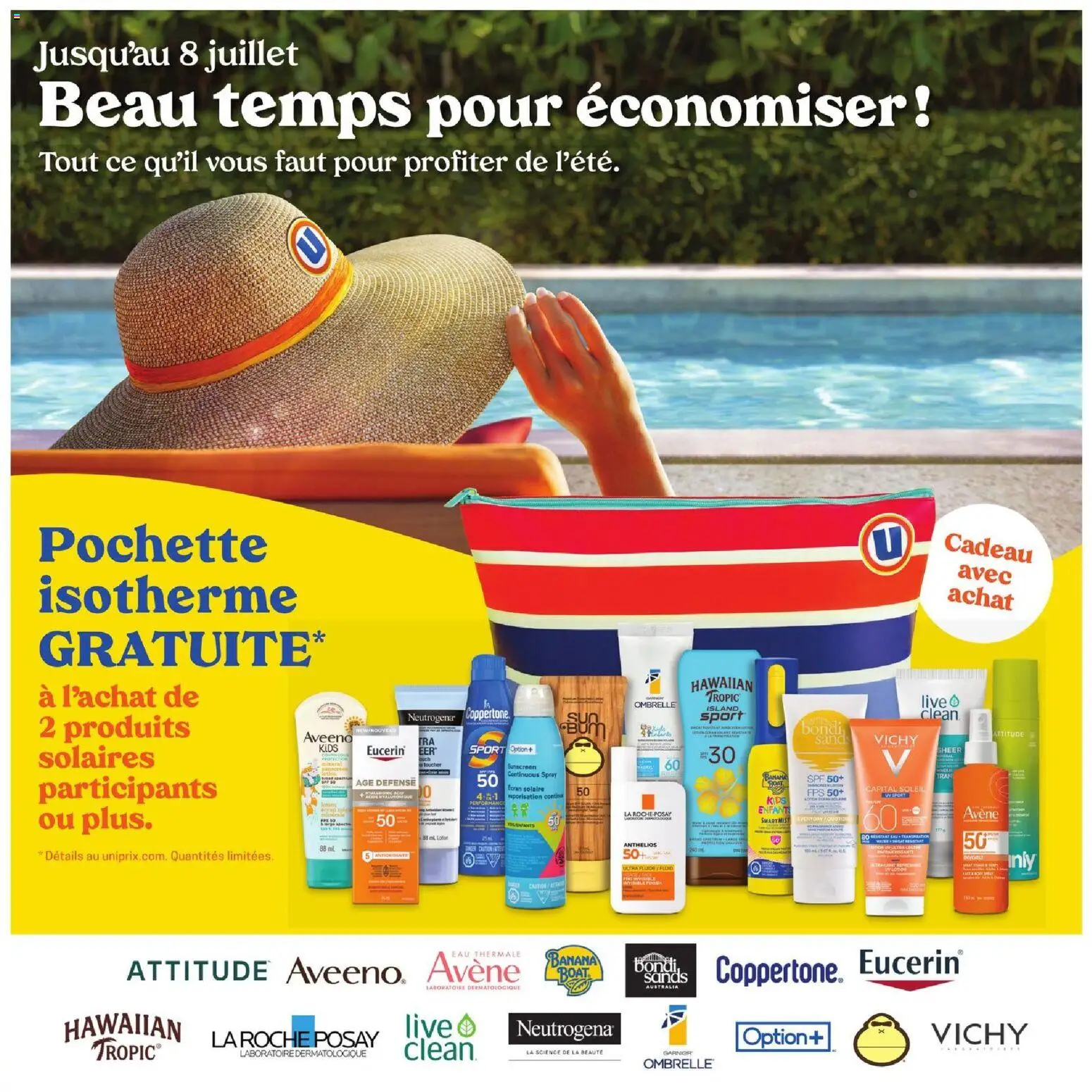 Uniprix flyer valid from 18.06.2026 | Page: 7 | Products: Sunscreen