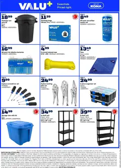 Preview of Rona weekly flyer from shop Rona valid from Aug 13, 2026 | Page: 5