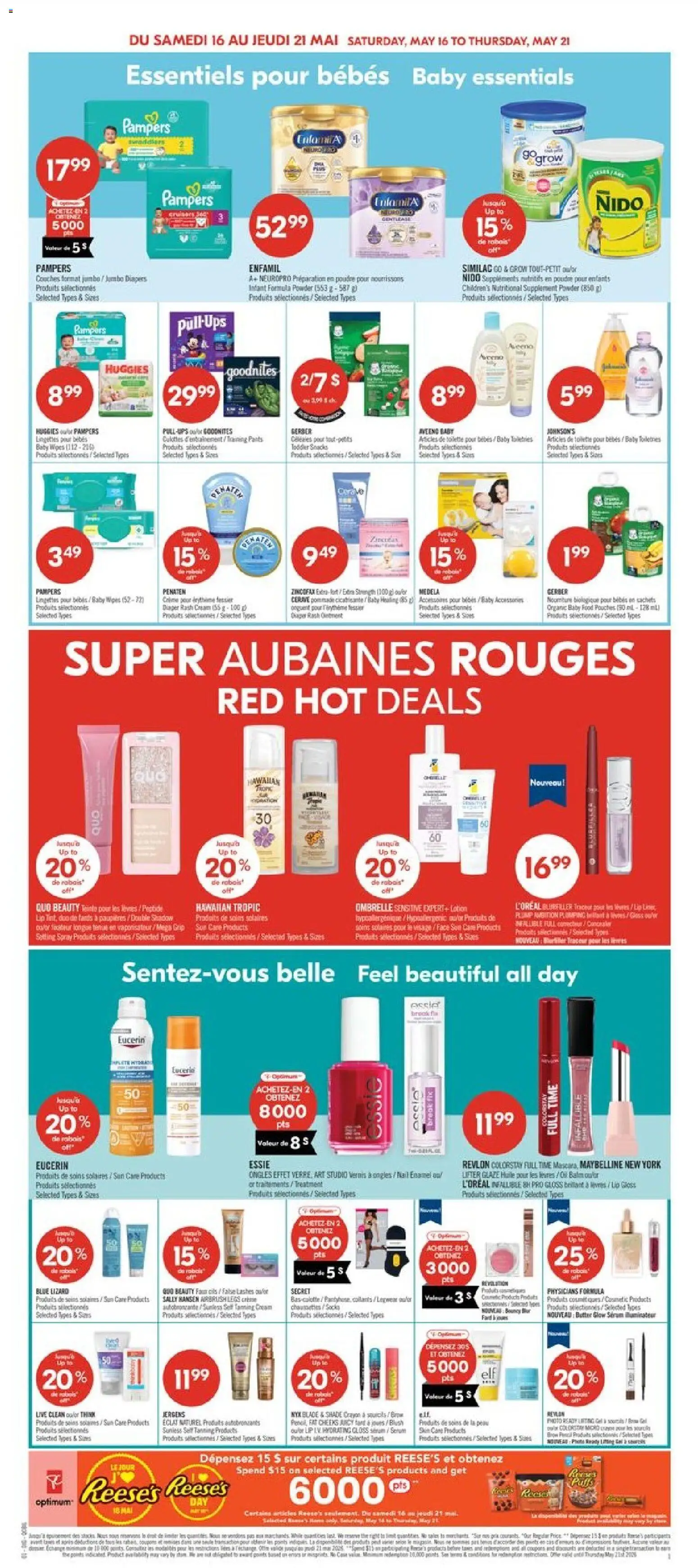 Pharmaprix flyer valid from 15.05.2026 | Page: 9 | Products: Blush, Lip gloss, Butter, Oil