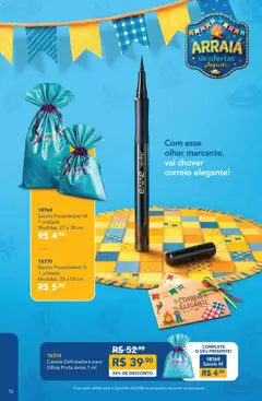 Jequiti - Revista 8/2026 - Pré-Visualização do folheto da loja Jequiti, válido de 02/06/2026 | Página: 12 | Produtos: Caneta