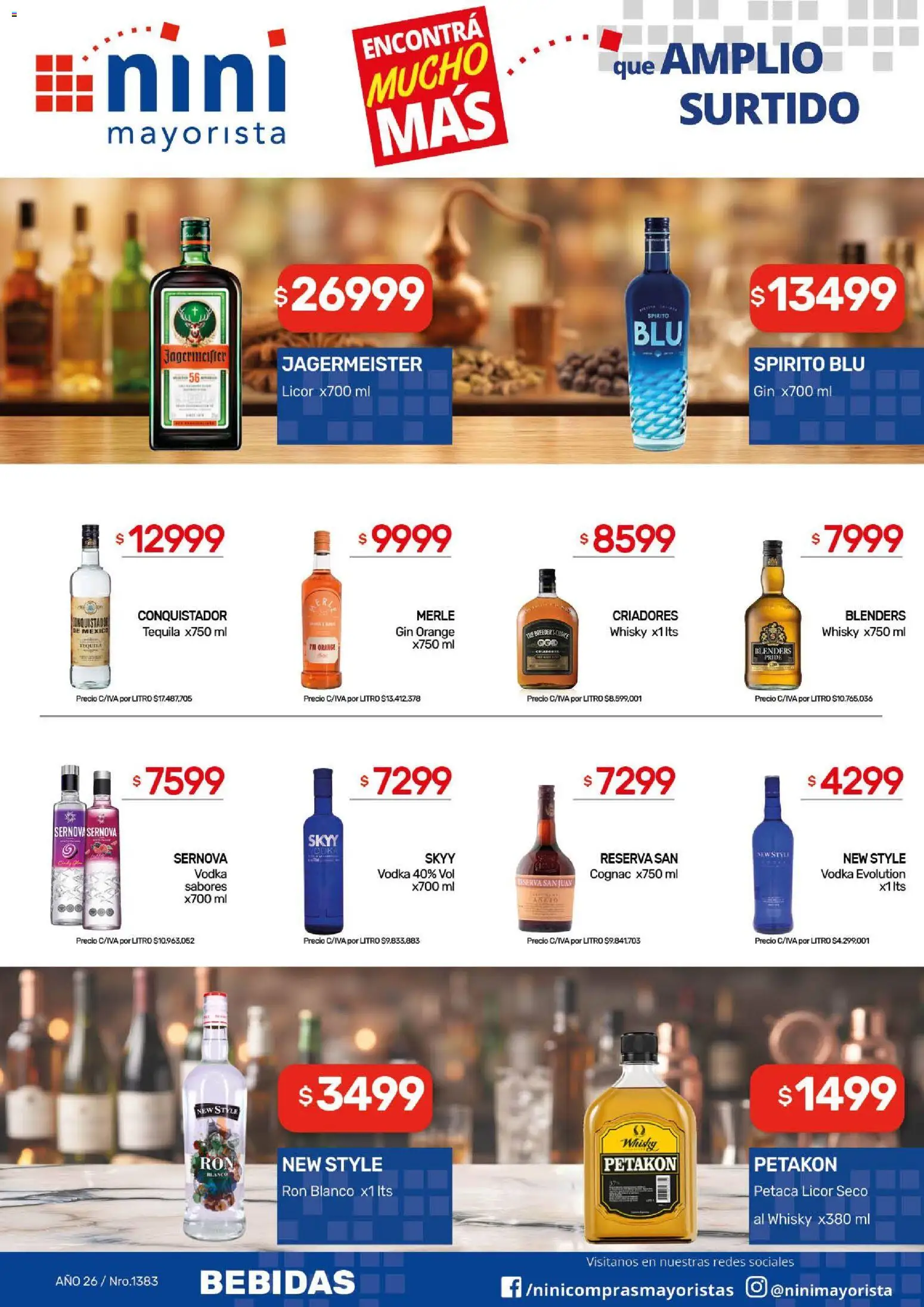 Revista de ofertas NINI Mayorista - Página 20 - Ofertas válidas hasta el 1 de noviembre de 2026