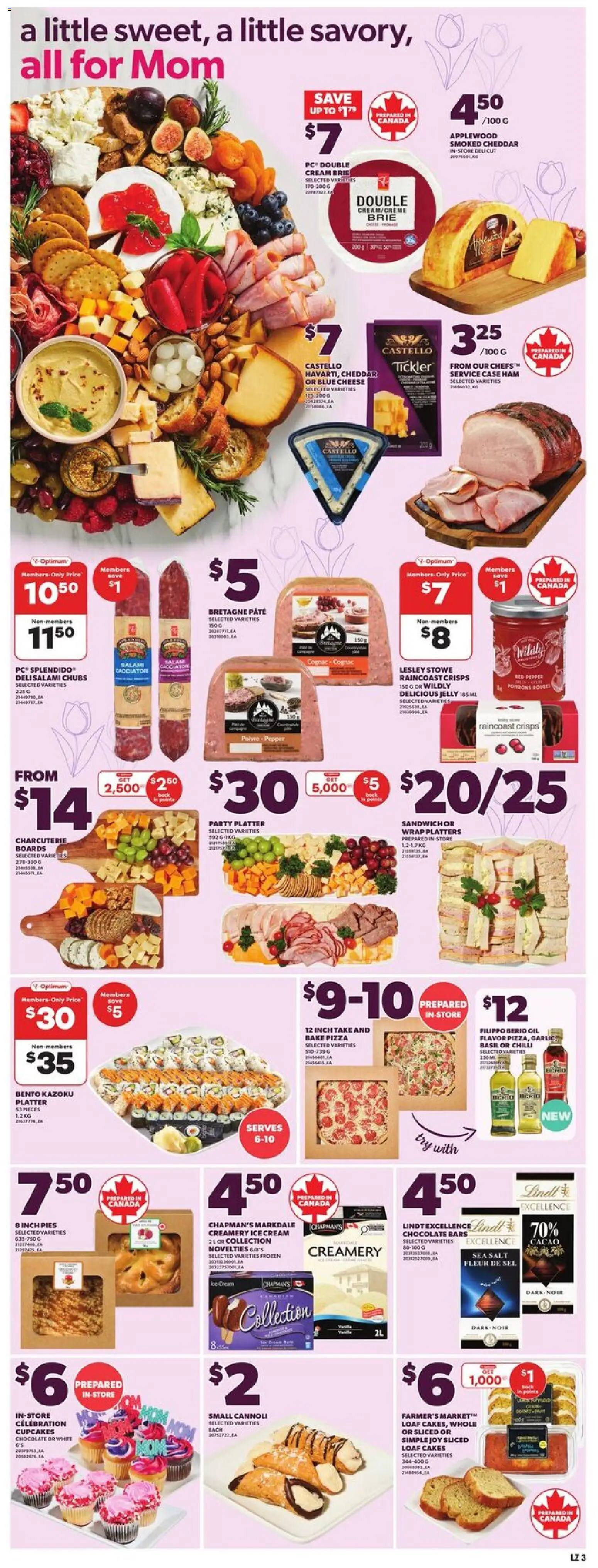 Zehrs flyer valid from May 7, 2026 | Page: 6 | Products: Cream, Oil, Ham, Pizza