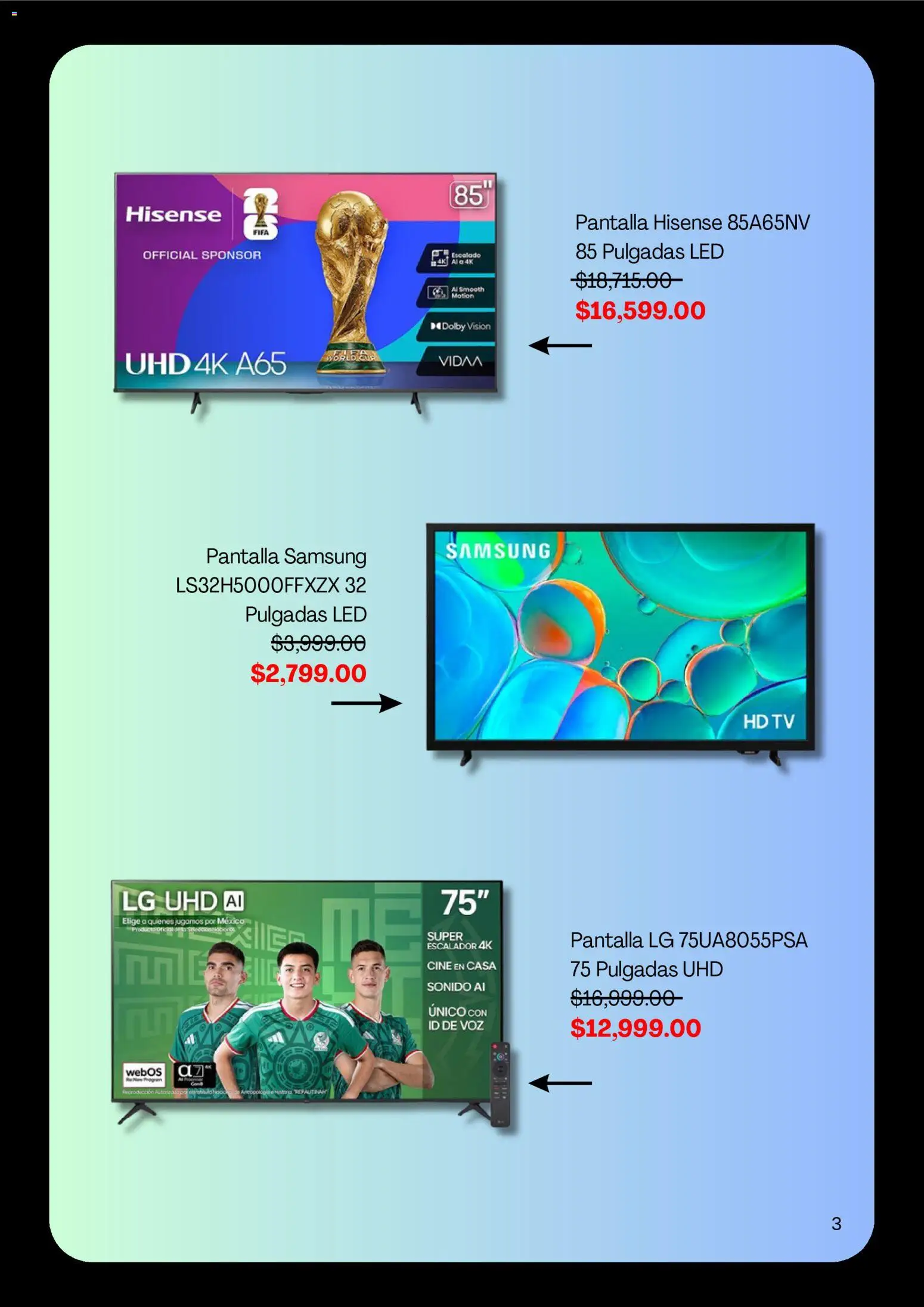 Nuevas ofertas de Muebles America válidas en toda la República Mexicana desde el 03/06/2026. ¡Encuentra las mejores ofertas en Muebles America catálogo! | Página: 3