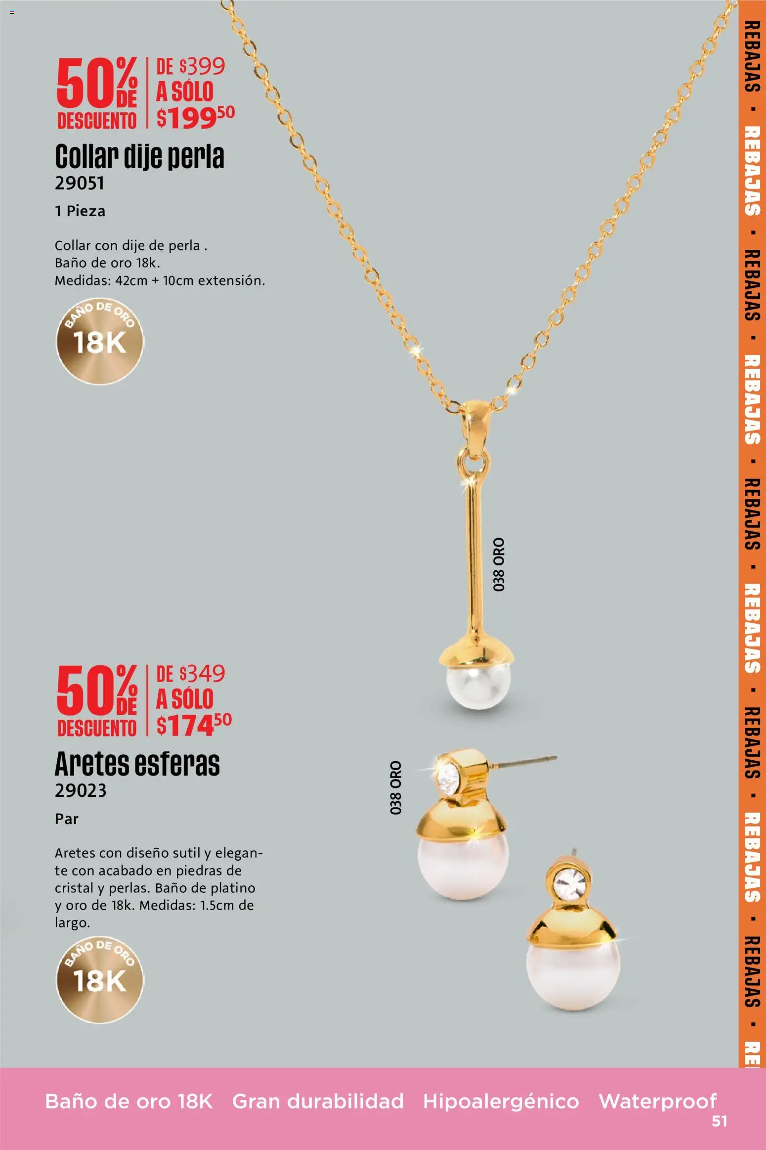 Nuevas ofertas de Ilusión válidas en toda la República Mexicana desde el 01.06.2026. ¡Encuentra las mejores ofertas en Ilusión catálogo Rebajas de Verano! | Página: 51 | Productos: Collar, Té, Baño, Dije