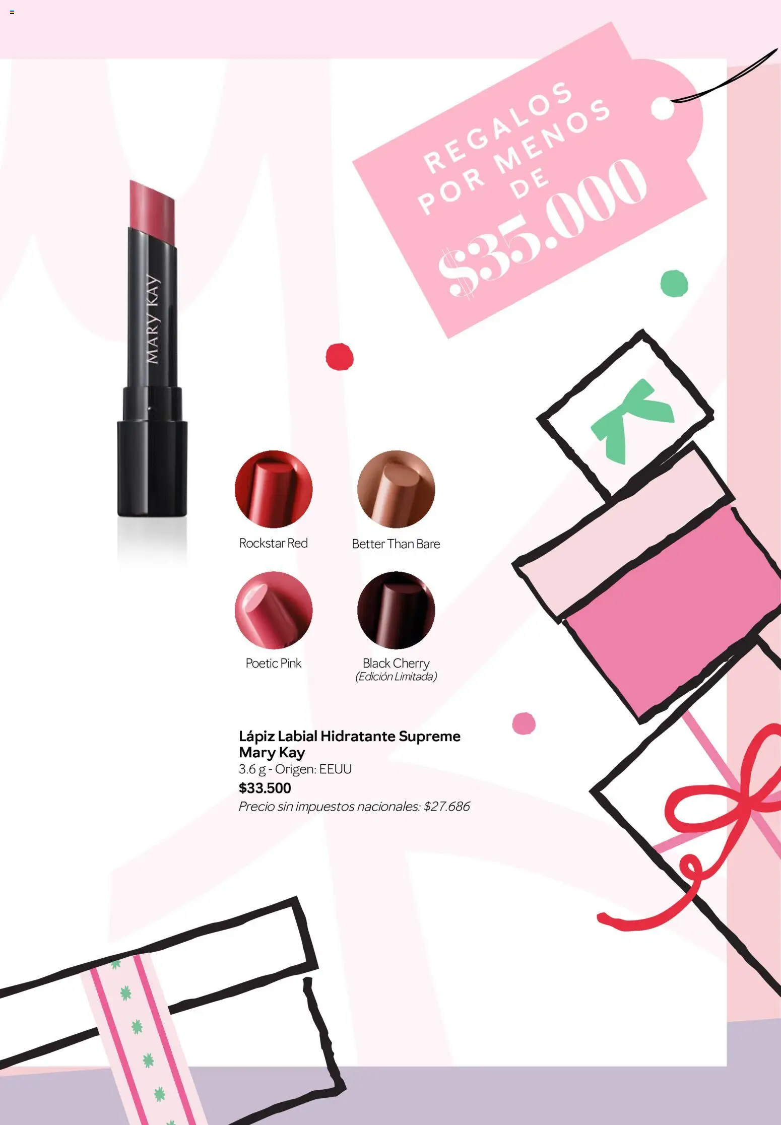 Mary Kay - ¡Día de la Madre! │ válido desde el 23/09/2026 | Página: 61 | Productos: Lápiz labial