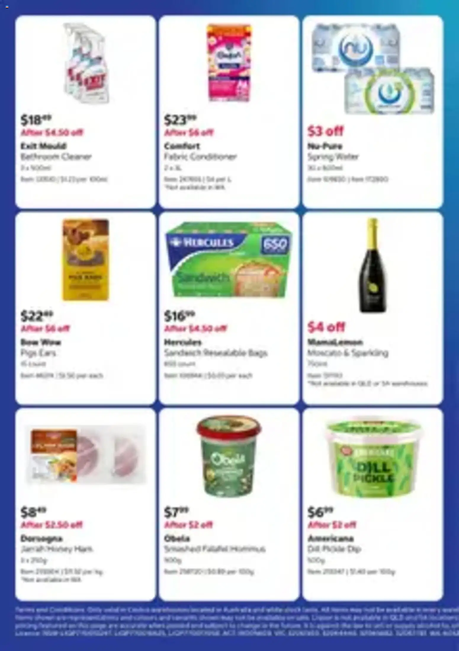 Costco catalogue - valid from 18.05.2026 | Page: 4 | Products: Cleaner, Conditioner, Dill, Bathroom