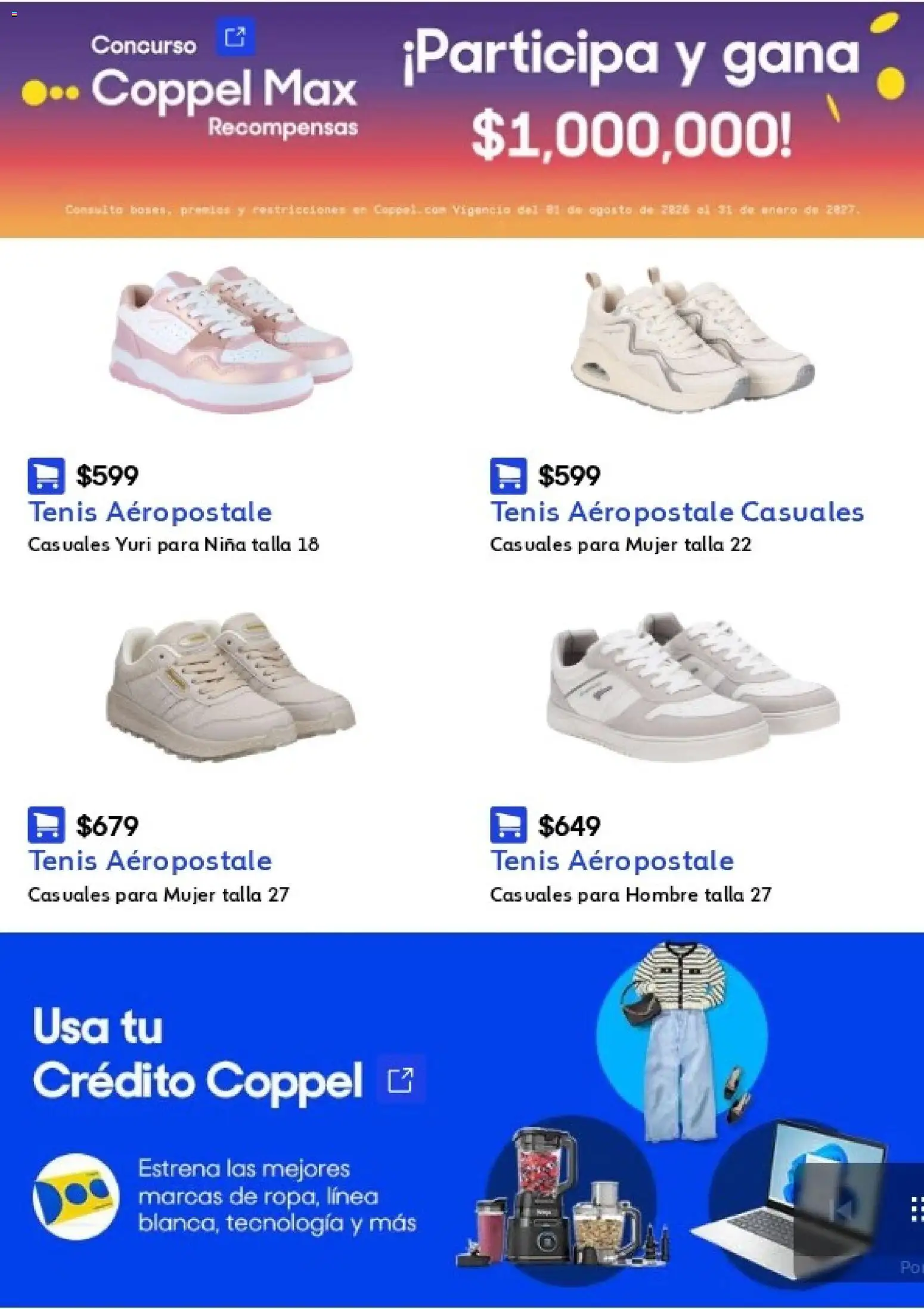 Nuevas ofertas de Coppel válidas en toda la República Mexicana desde el 01/08/2026. ¡Encuentra las mejores ofertas en Coppel catálogo! | Página: 4