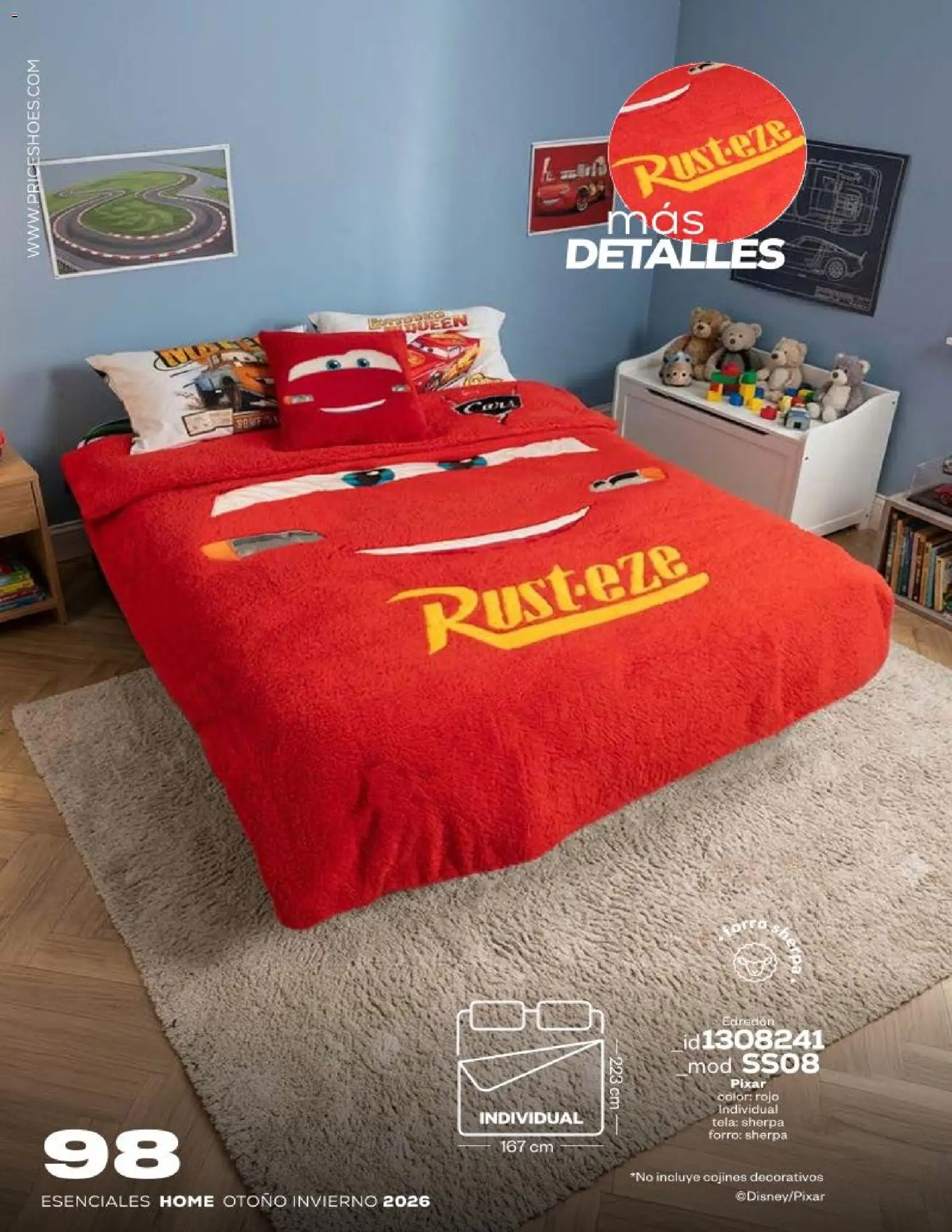 Nuevas ofertas de Price Shoes válidas en toda la República Mexicana desde el 17/08/2026. ¡Encuentra las mejores ofertas en Price Shoes catálogo Esenciales Home! | Página: 98