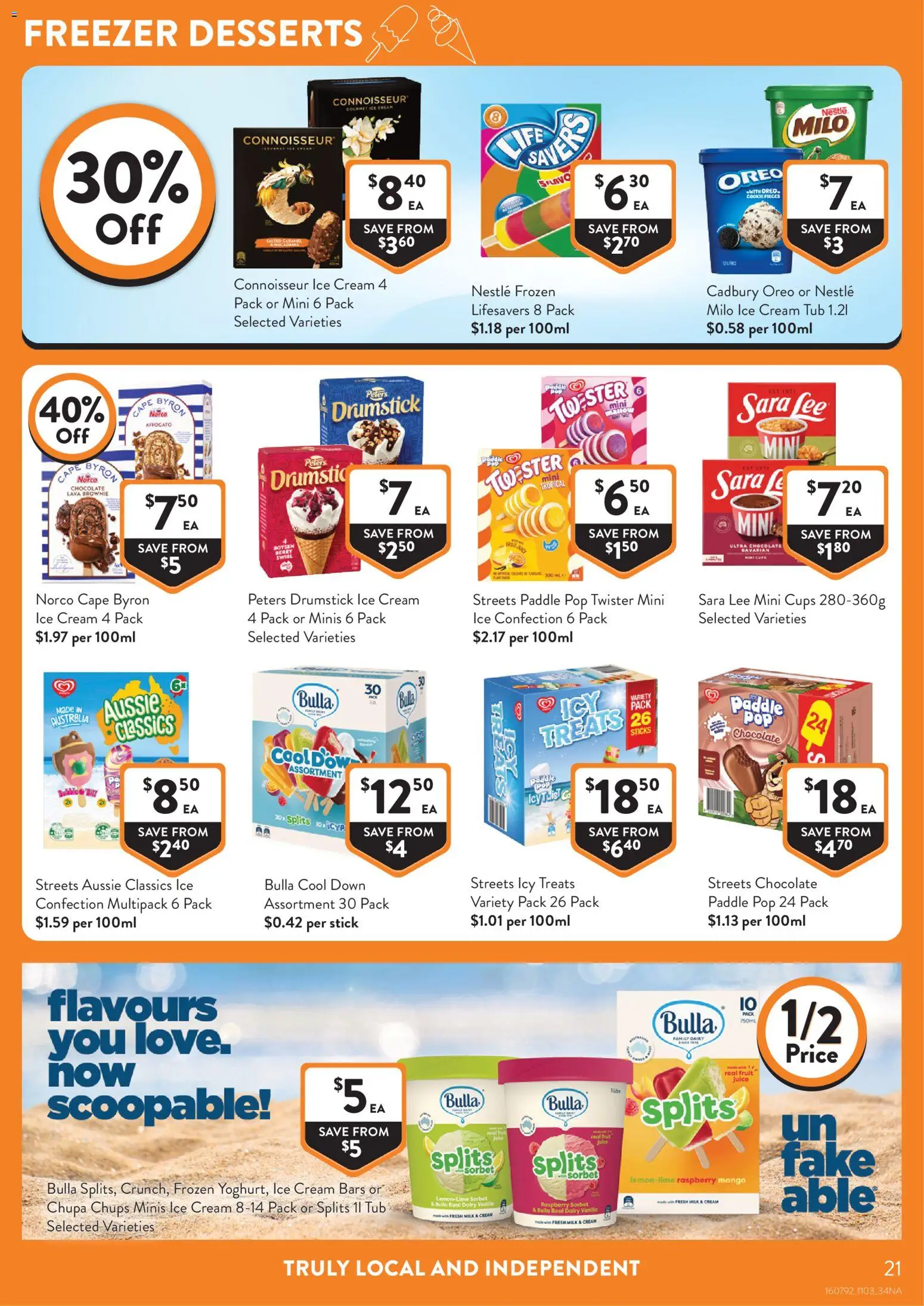 Foodworks catalogue - valid from 11.03.2026 | Page: 21 | Products: Cups, Dairy, Juice, Raspberry