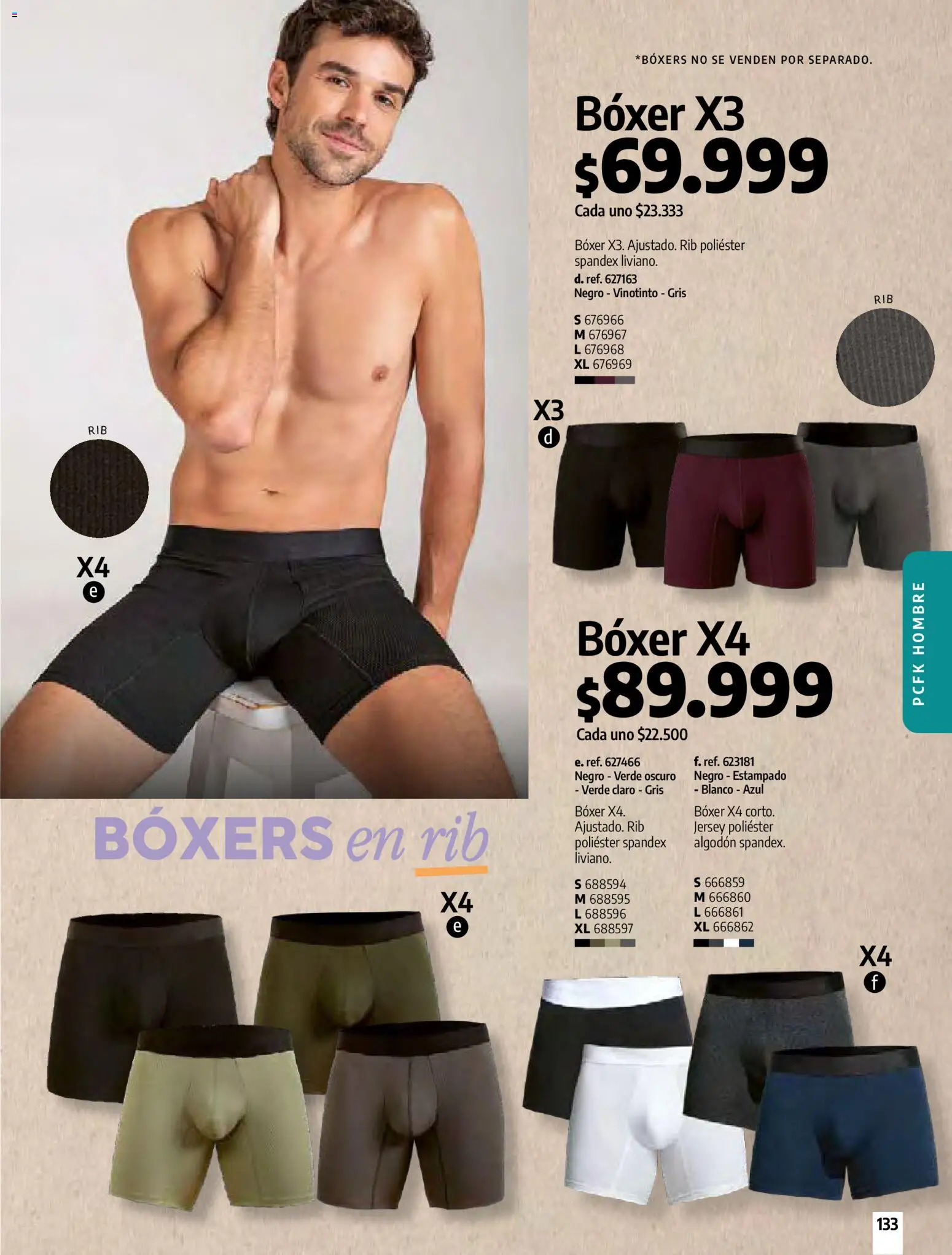 Pacifika revista - valida desde el 01.03.2026 | Página: 135 | Productos: Algodón, Boxers