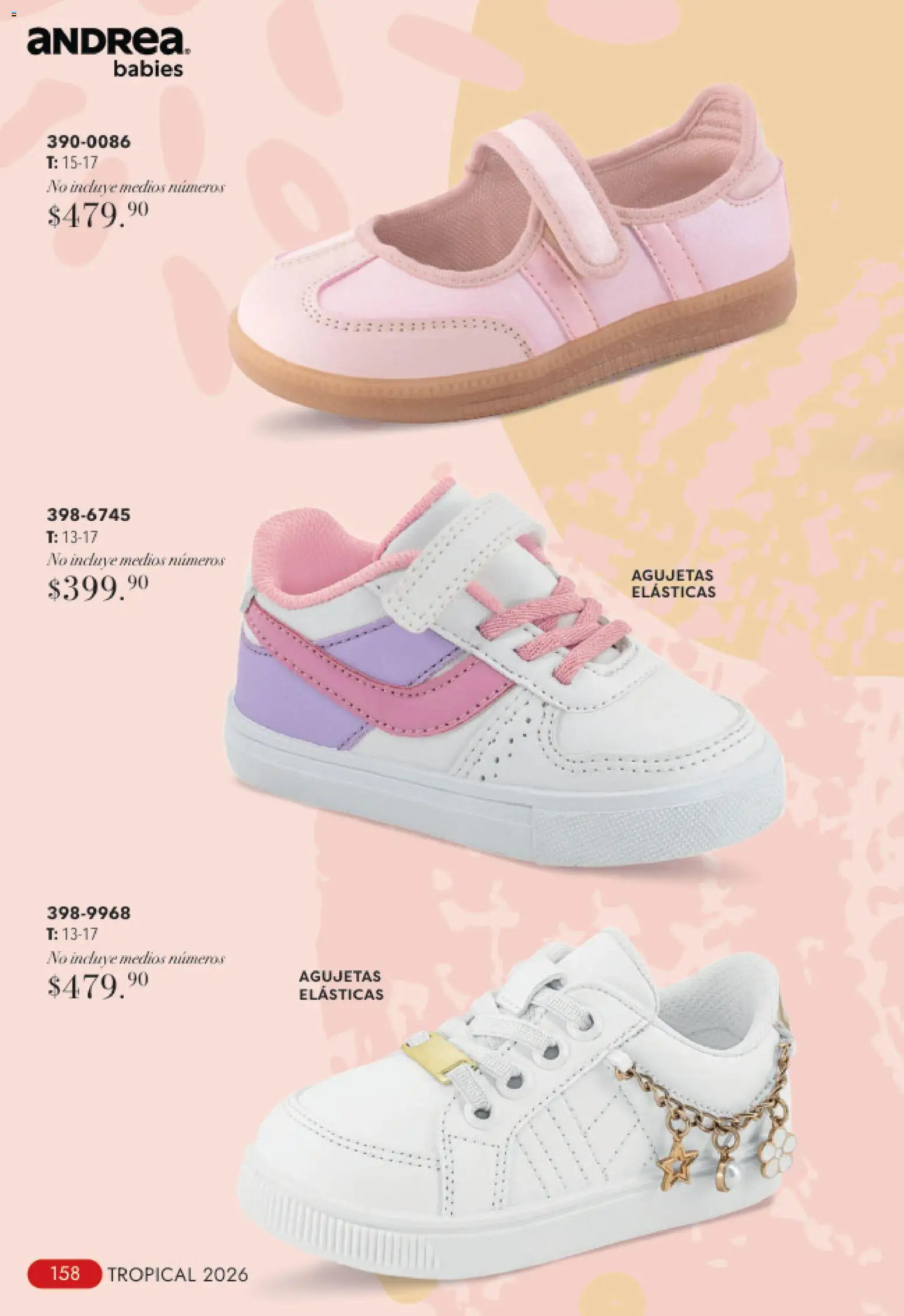 Nuevas ofertas de Andrea válidas en toda la República Mexicana desde el 23/08/2026. ¡Encuentra las mejores ofertas en Andrea catálogo Tropical! | Página: 158