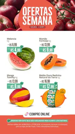 Natural da Terra - Ofertas da semana - Pré-Visualização do folheto da loja Natural da Terra, válido de 24/08/2026
