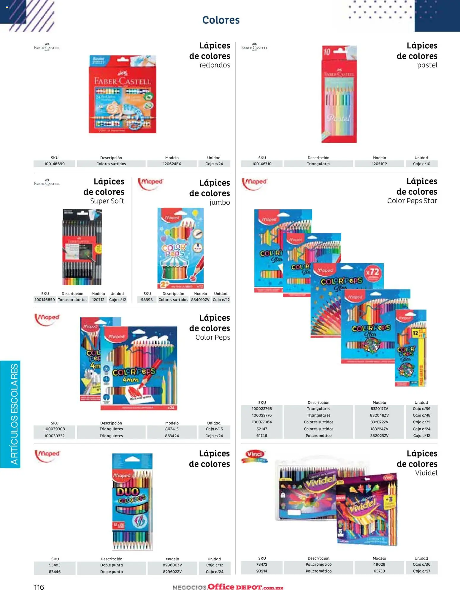 Nuevas ofertas de Office Depot válidas en toda la República Mexicana desde el 12/01/2026. ¡Encuentra las mejores ofertas en Office Depot catálogo 2026! | Página: 118 | Productos: Pastel, Caja