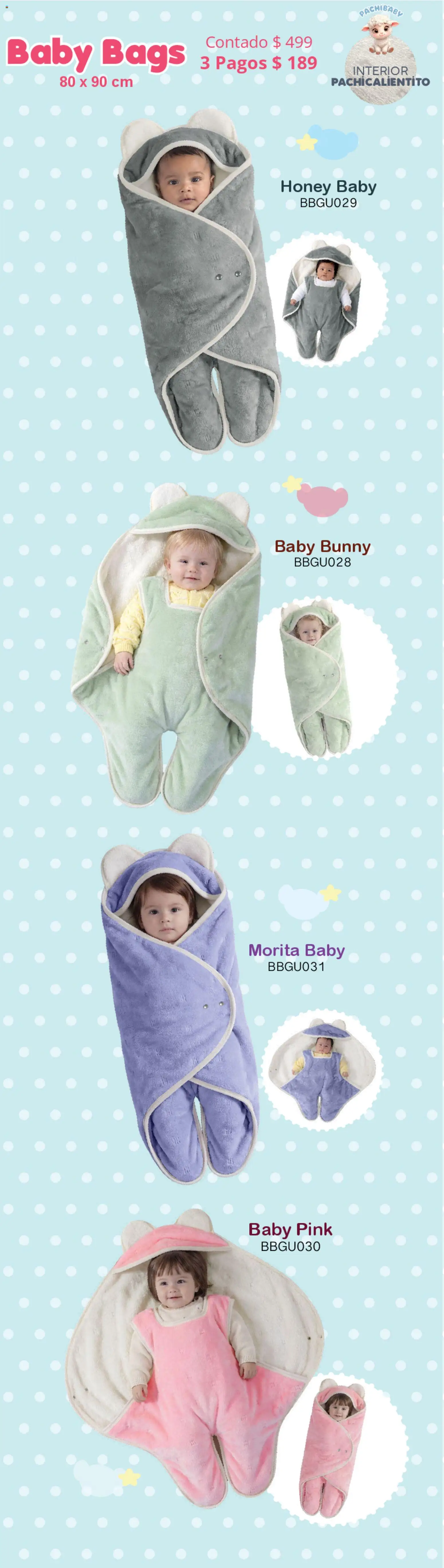 Nuevas ofertas de Colchas Concord válidas en toda la República Mexicana desde el 01.05.2026. ¡Encuentra las mejores ofertas en Colchas Concord catálogo Baby! | Página: 38