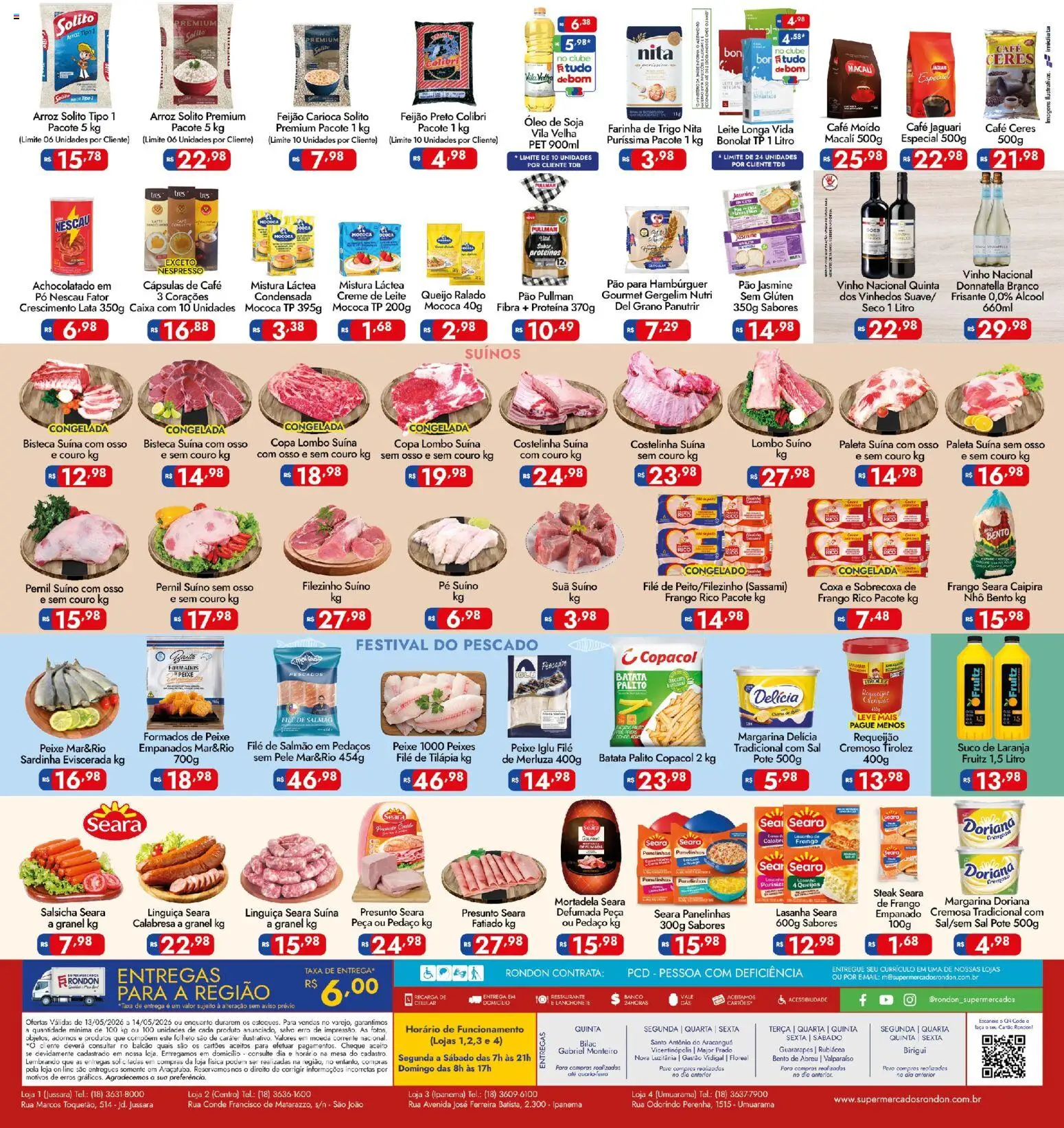 Supermercados Rondon Folheto - válido de 13.05.2026 | Página: 2