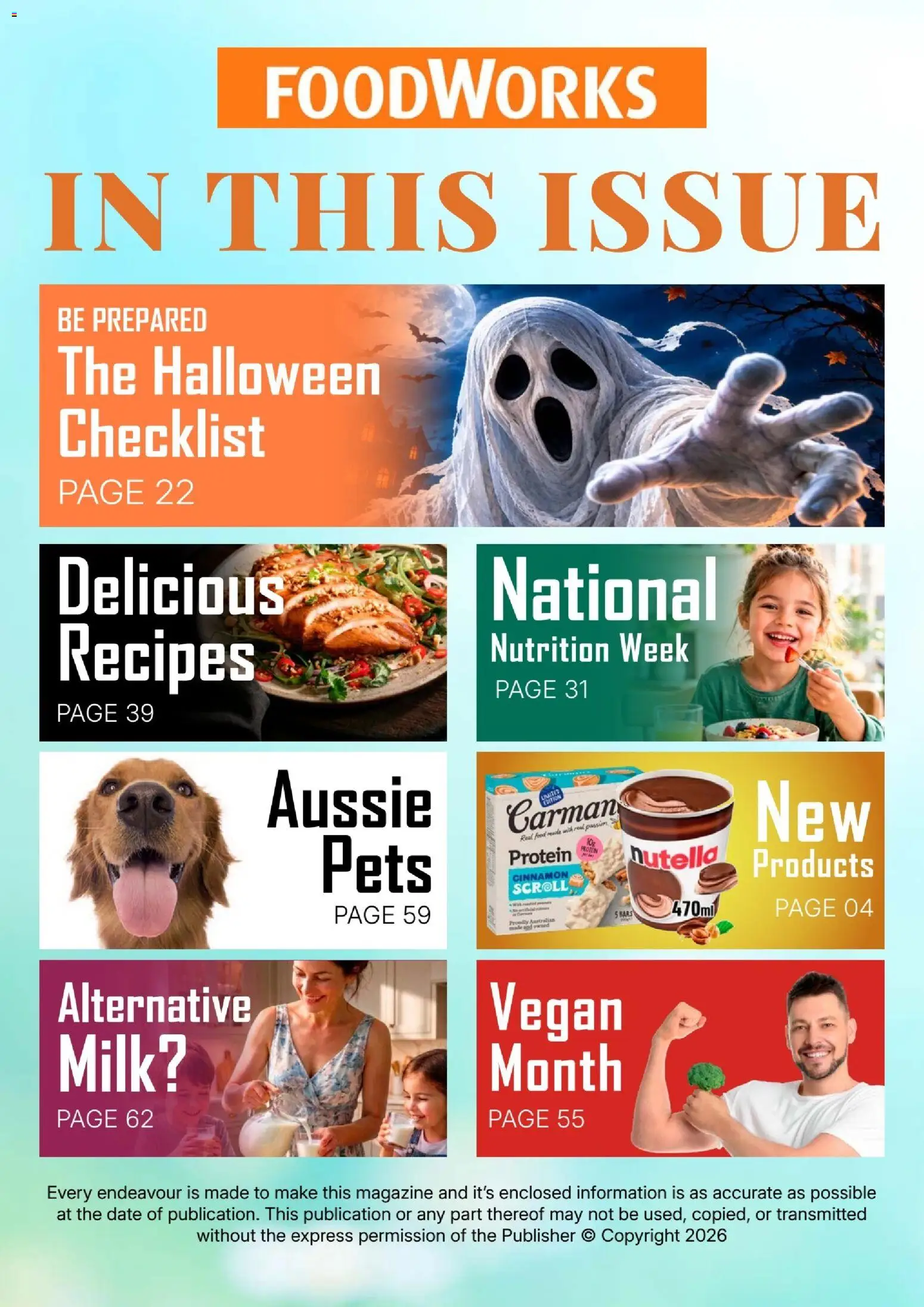 Foodworks catalogue - valid from 01/10/2026 | Page: 3 | Products: Food, Milk, Protein, Magazine