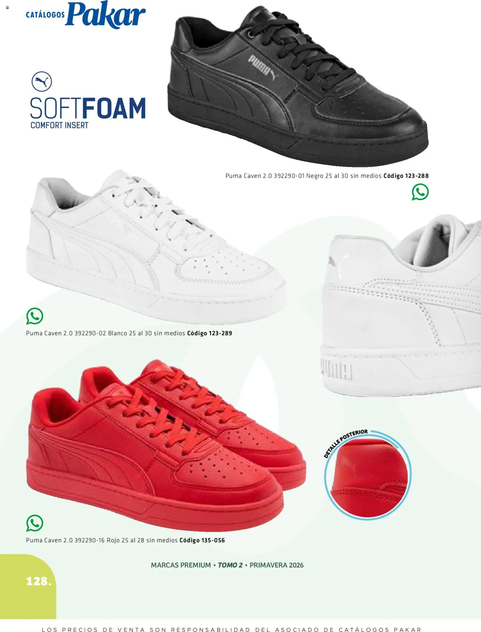Nuevas ofertas de SC Pakar válidas en toda la República Mexicana desde el 27/02/2026. ¡Encuentra las mejores ofertas en SC Pakar catálogo Premium Men Tomo 2! | Página: 128