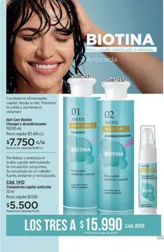 Vista previa Amodil - Campaña 11 válido desde el 01/07/2026 | Página: 93 | Productos: Champú, Acondicionador