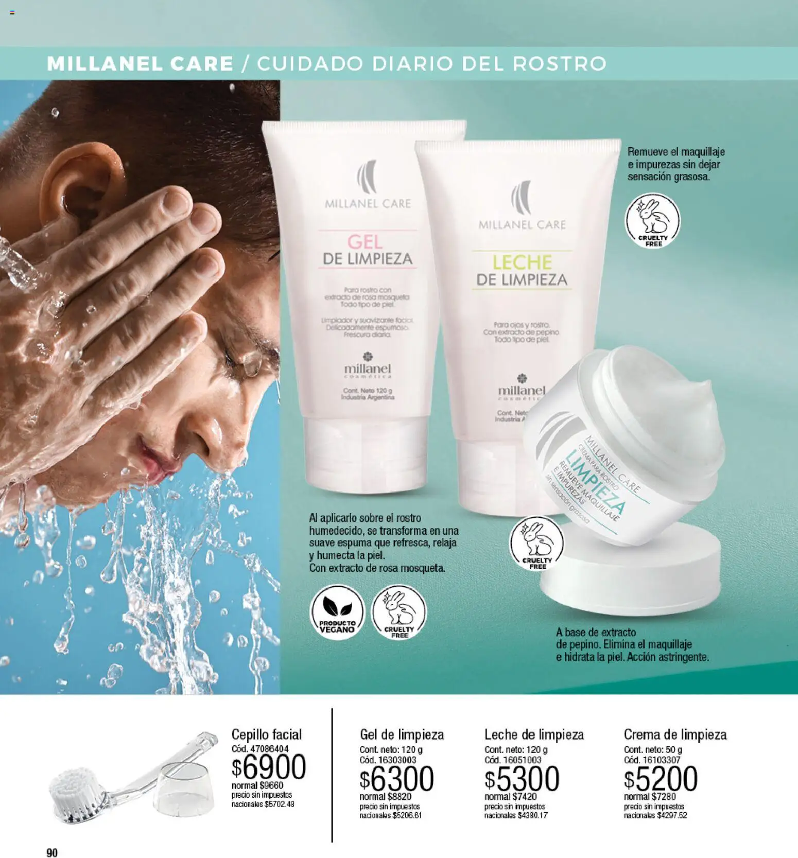 Millanel - Catálogo │ válido desde el 17/08/2026 | Página: 90 | Productos: Maquillaje, Suavizante, Limpiador, Crema