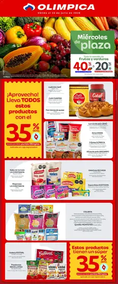 Olímpica catálogo -  Vista previa de la revista de la tienda Olímpica valido desde el 22/07/2026