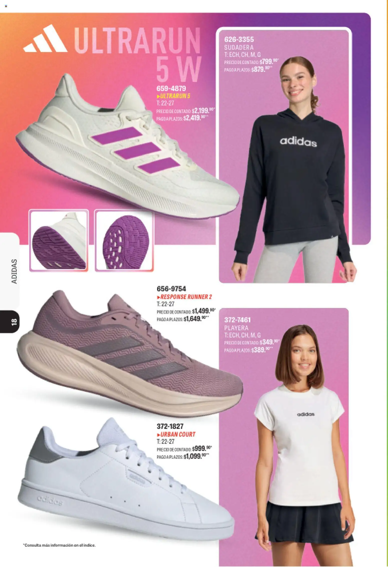 Nuevas ofertas de Andrea válidas en toda la República Mexicana desde el 09/08/2026. ¡Encuentra las mejores ofertas en Andrea catálogo Deportivo Completo! | Página: 18