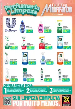 Super Muffato ofertas Perfumaria e Limpeza - Pré-Visualização do folheto da loja Super Muffato, válido de 30/07/2026