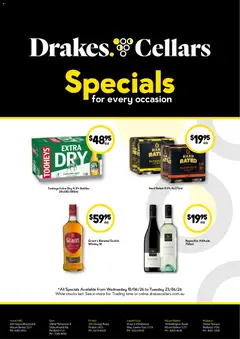 Preview of Drakes catalogue Specials - valid from 10.06.2026