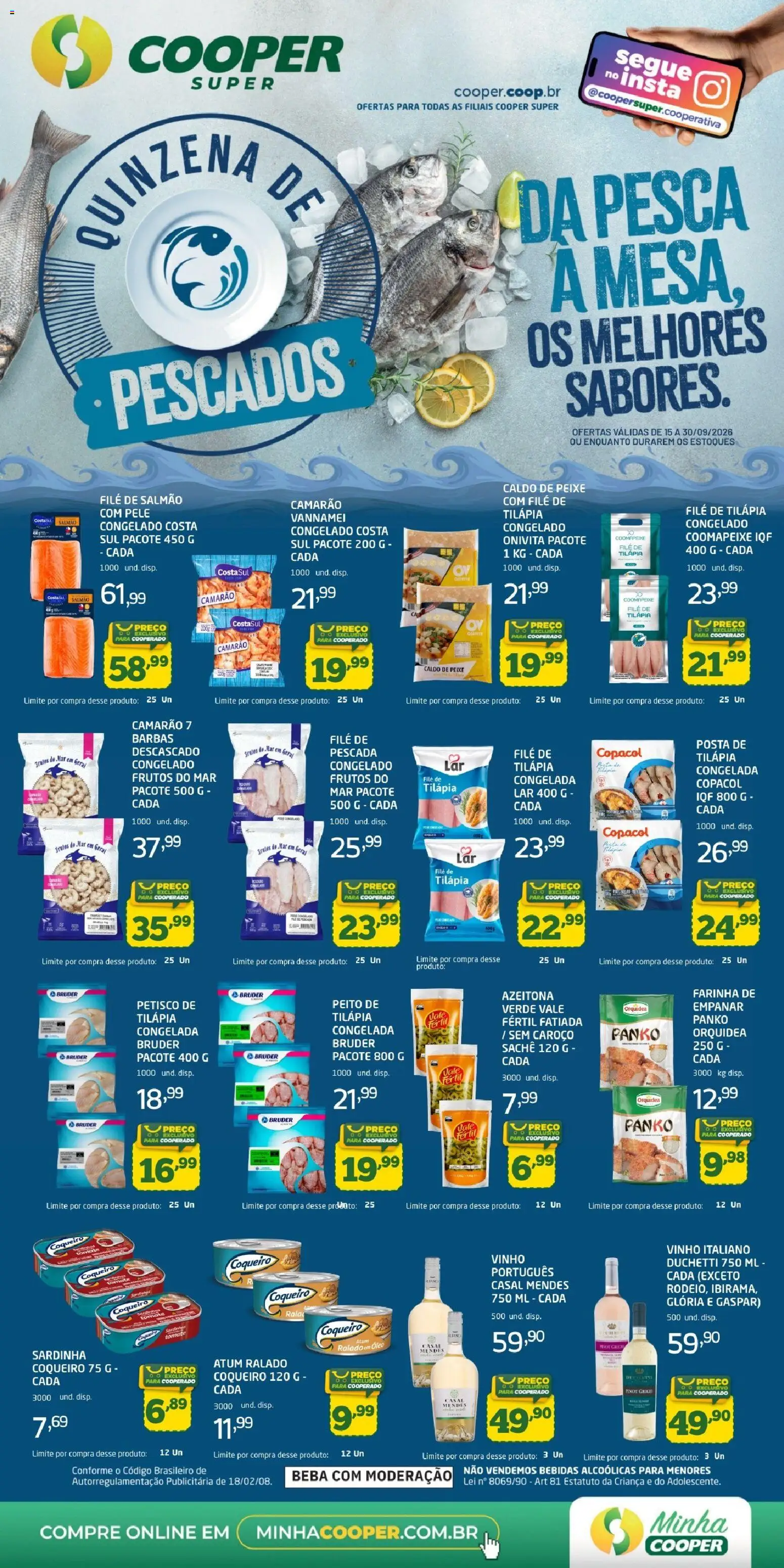 Cooper Terça-feira 15 Setembro Preços Baixos