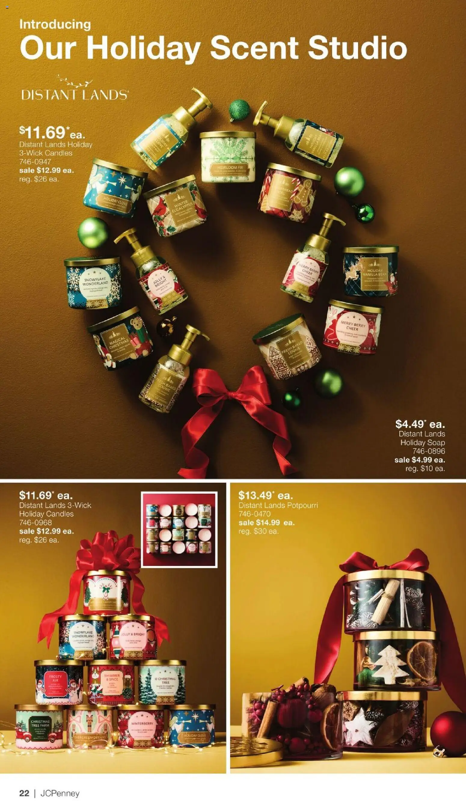 JCPenney Semi-Annual Home Sale - valid from 09/28/2026 | Page: 21 | Products: Candles, Soap, Vanilla, Vanilla bean