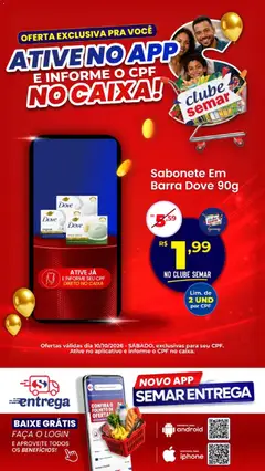 Semar Supermercado ofertas App - Pré-Visualização do folheto da loja Semar Supermercado, válido de 10/10/2026