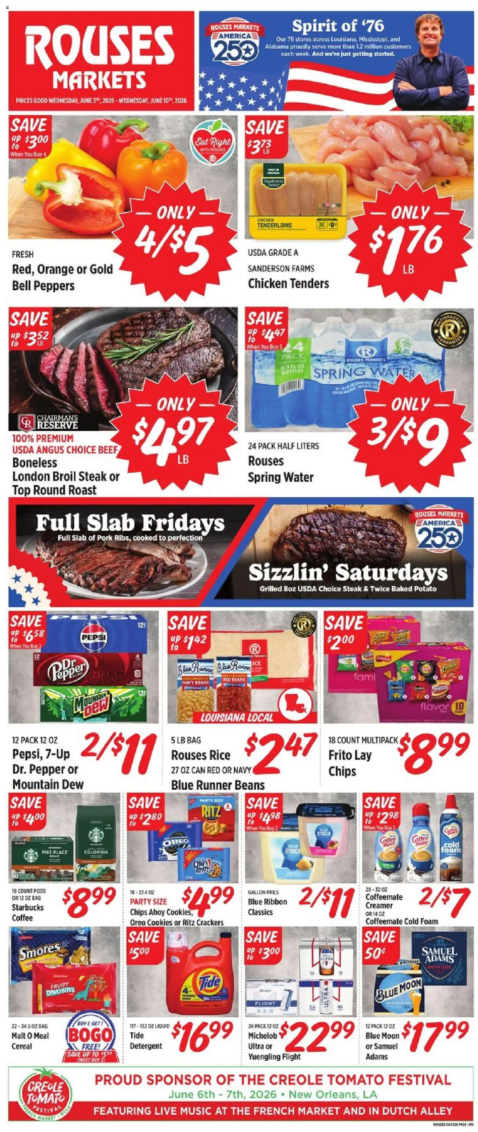 Rouses Weekly Ad - MS - valid from 03.06.2026 | Page: 1