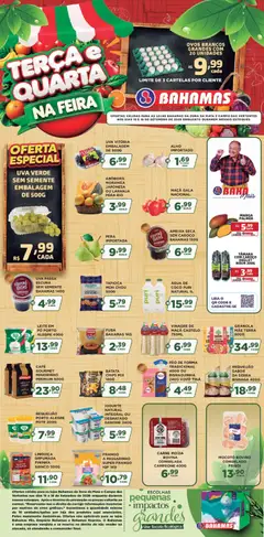 Bahamas Supermercados ofertas Terça e Quarta na Feira - Pré-Visualização do folheto da loja Bahamas Supermercados, válido de 15/09/2026