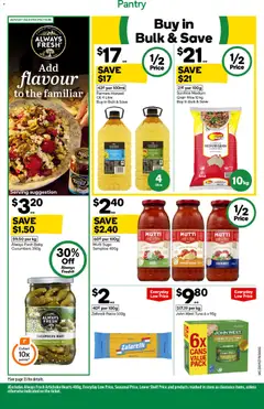 Preview of Woolworths catalogue - valid from 23/09/2026 | Page: 37 | Products: Shelf, Oil, Tuna, Parmigiano Reggiano
