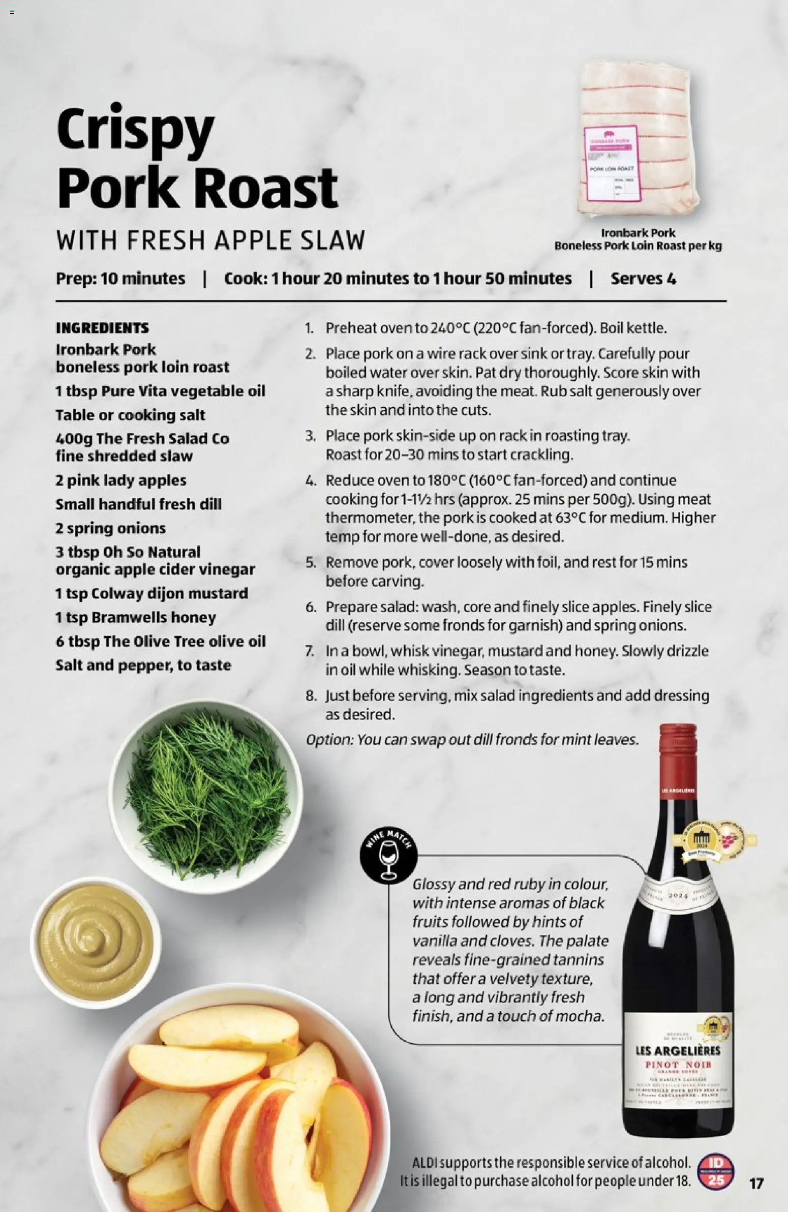 Aldi catalogue - valid from 13.11.2025 | Page: 17 | Products: Table, Honey, Olive oil, Oven