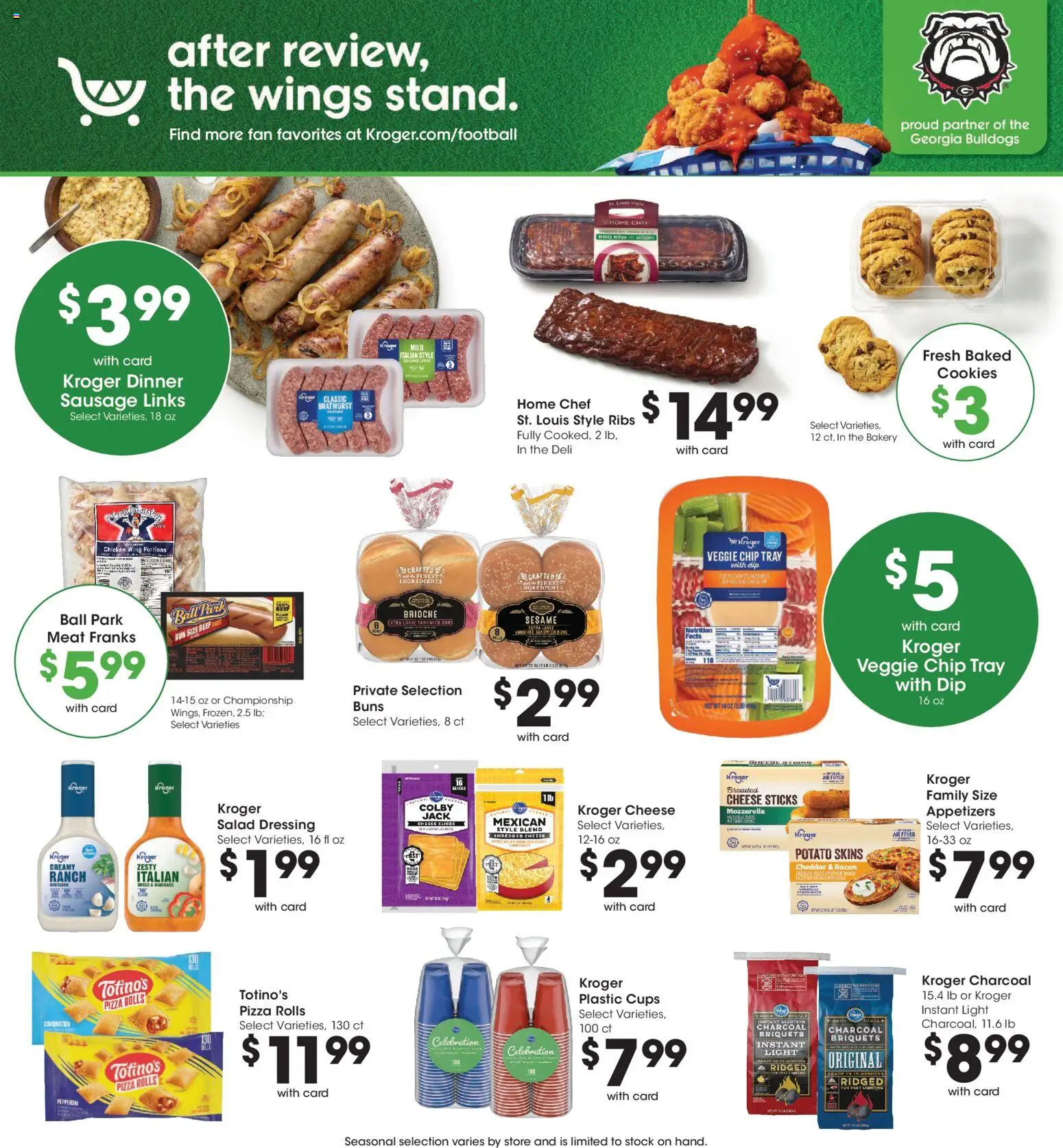 Kroger Weekly Ad - valid from 09/16/2026 | Page: 6 | Products: Bakery, Brioche, Cookies, Sausage