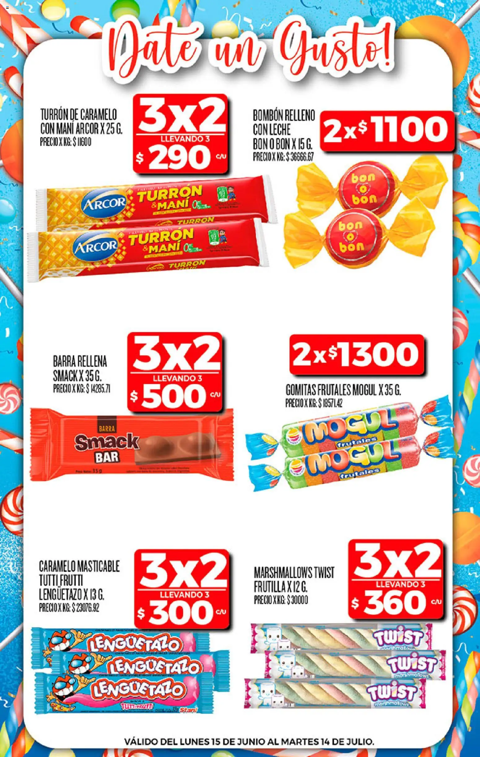 Supermercado DIA Ofertas │ válido desde el 01/07/2026 | Página: 19 | Productos: Frutilla, Mani, Leche, Turrón