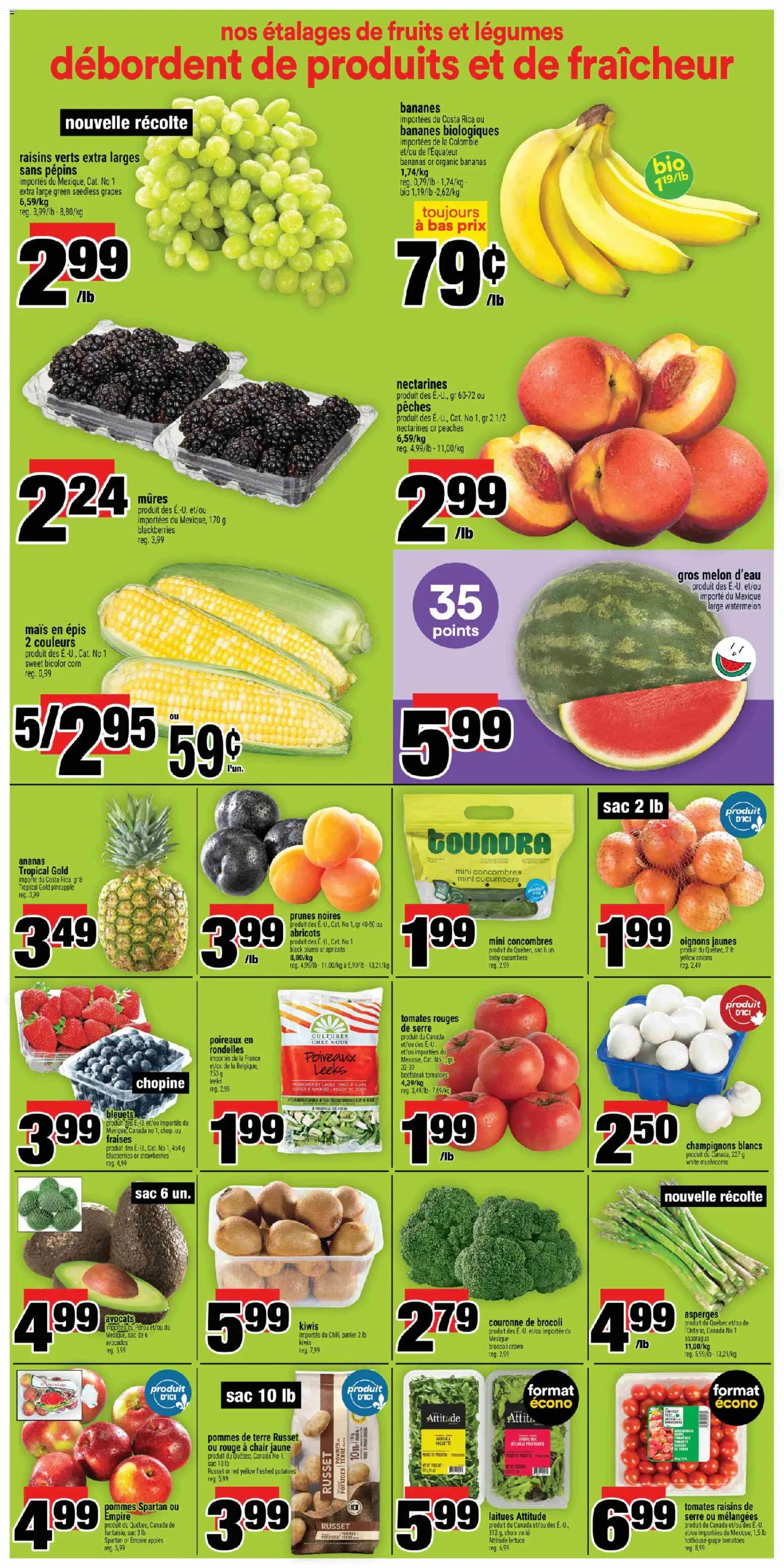 Super C flyer valid from 28.05.2026 | Page: 4 | Products: Strawberries, Cucumbers, Apples, Tomatoes