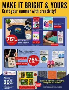 Preview of Fabricland weekly flyer / circulaire from shop Fabricland valid from Aug 1, 2026 | Page: 6