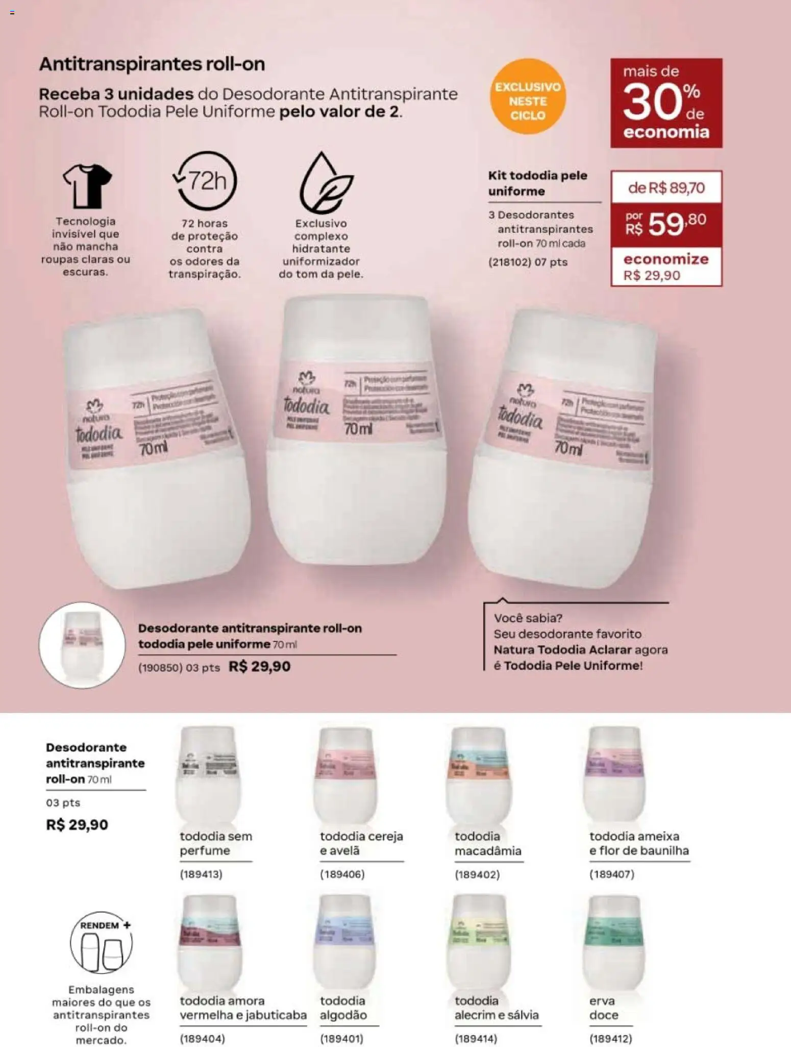 Natura Folheto - válido de 19/07/2026 | Página: 131 | Produtos: Cereja, Perfume, Doce, Ameixa