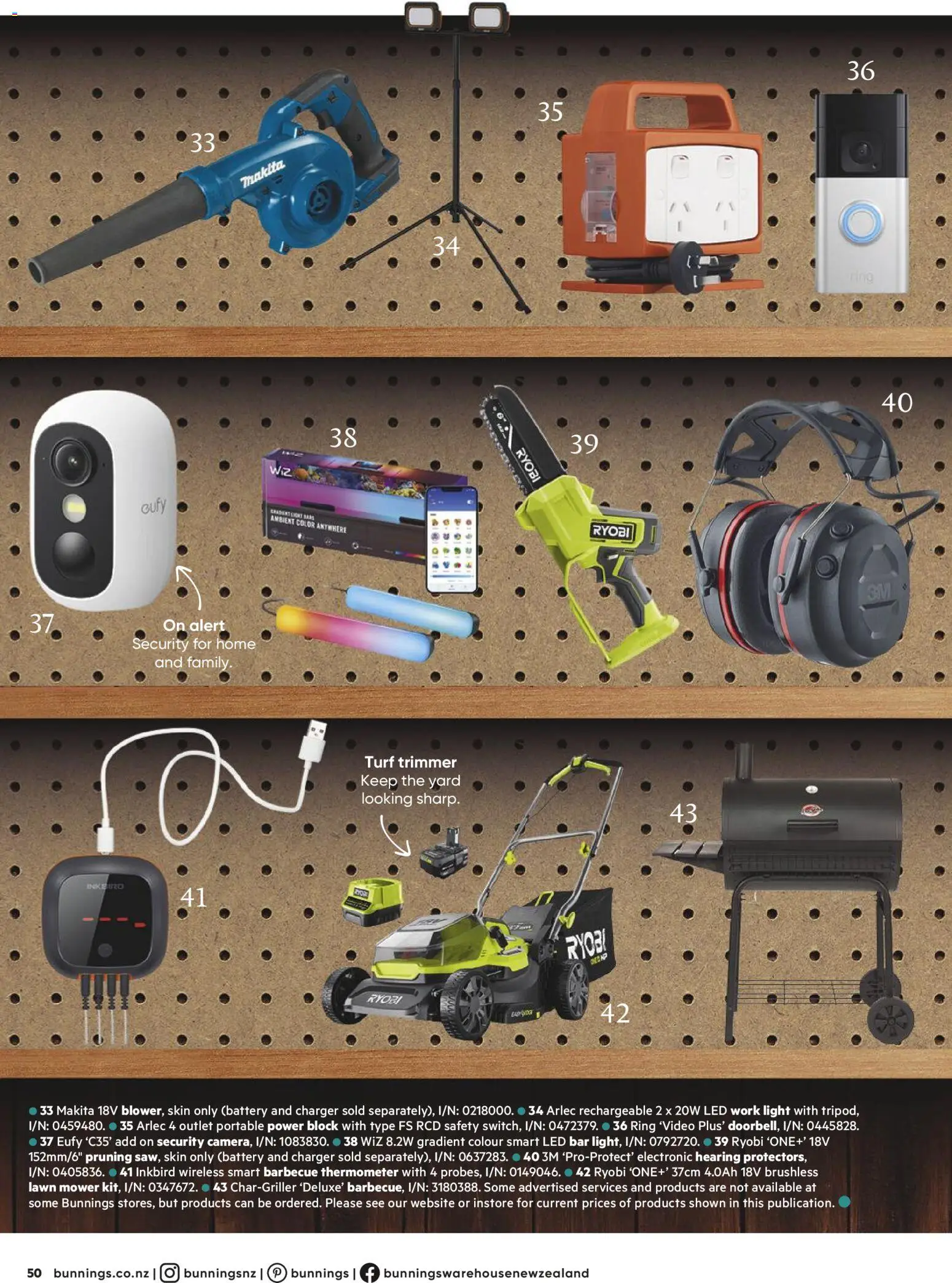 Bunnings Warehouse catalogue from 01.06.2026 | Page: 50